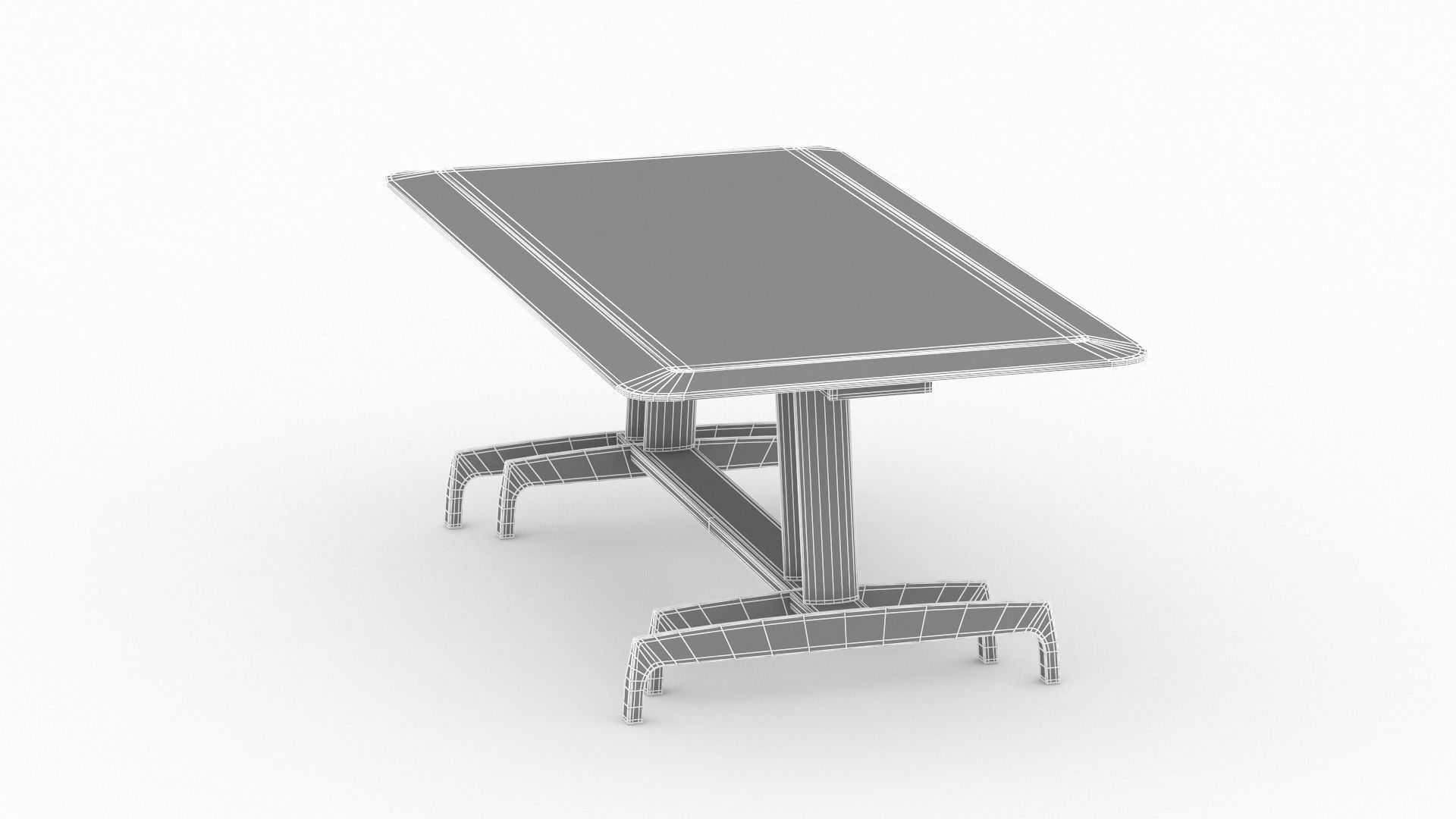 Herman Miller AGL Table 3D model_26