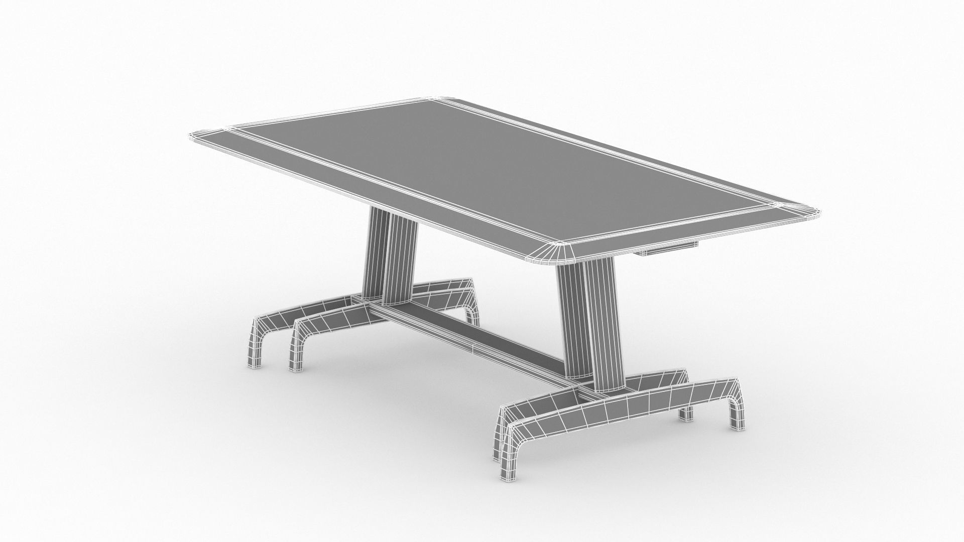 Herman Miller AGL Table 3D model_23