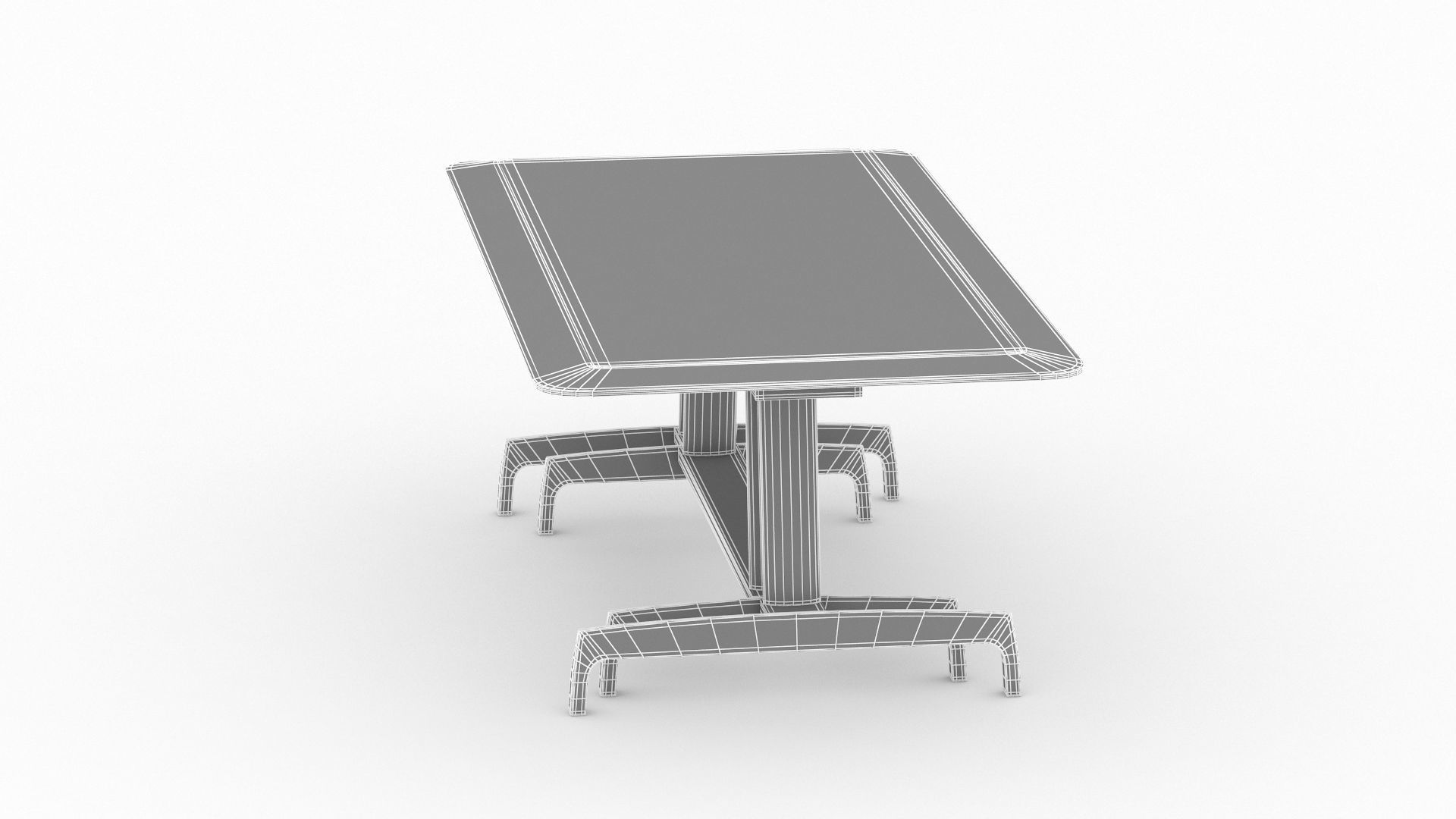 Herman Miller AGL Table 3D model_30