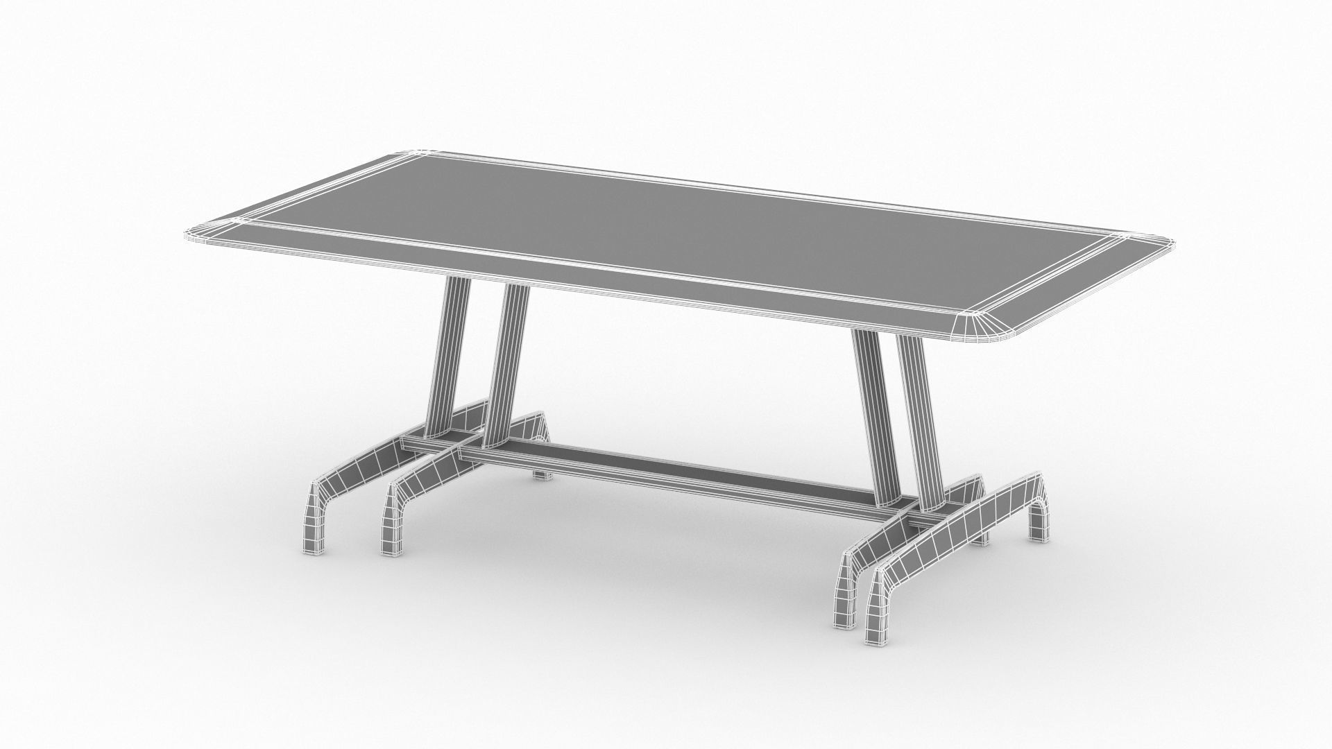 Herman Miller AGL Table 3D model_27
