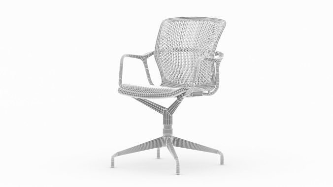 Herman Miller Keyn Chair 3D model 2