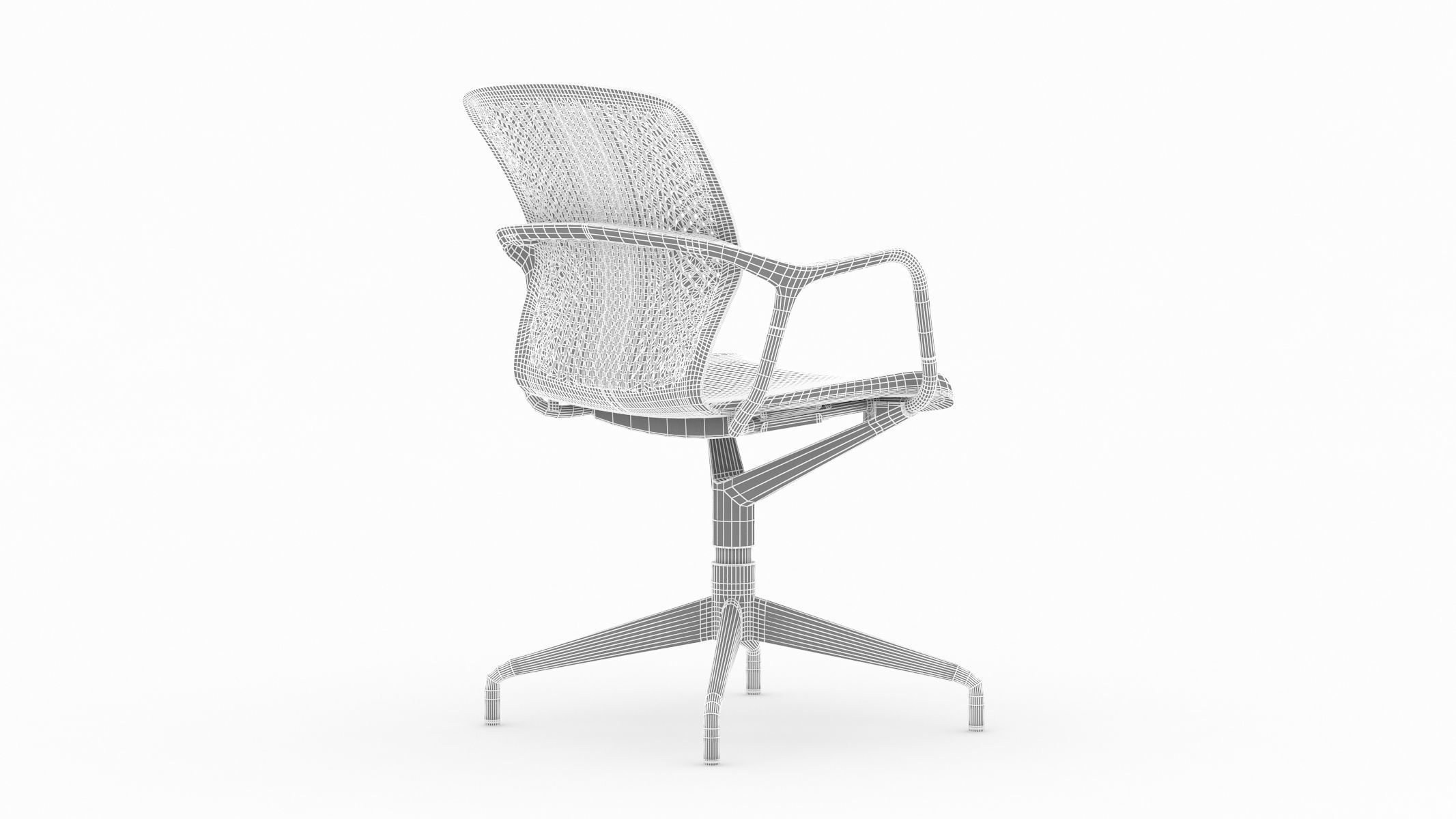 Herman Miller Keyn Chair 3D model_16