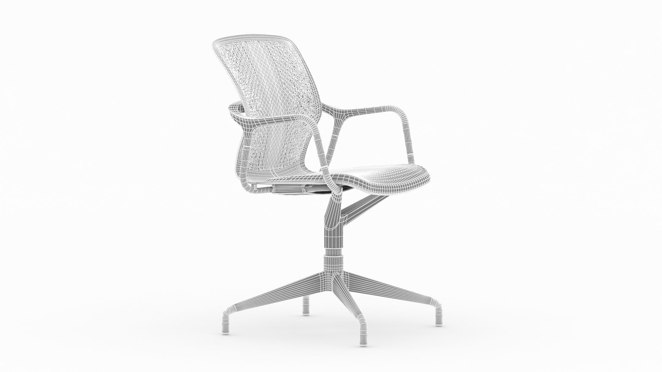 Herman Miller Keyn Chair 3D model_18