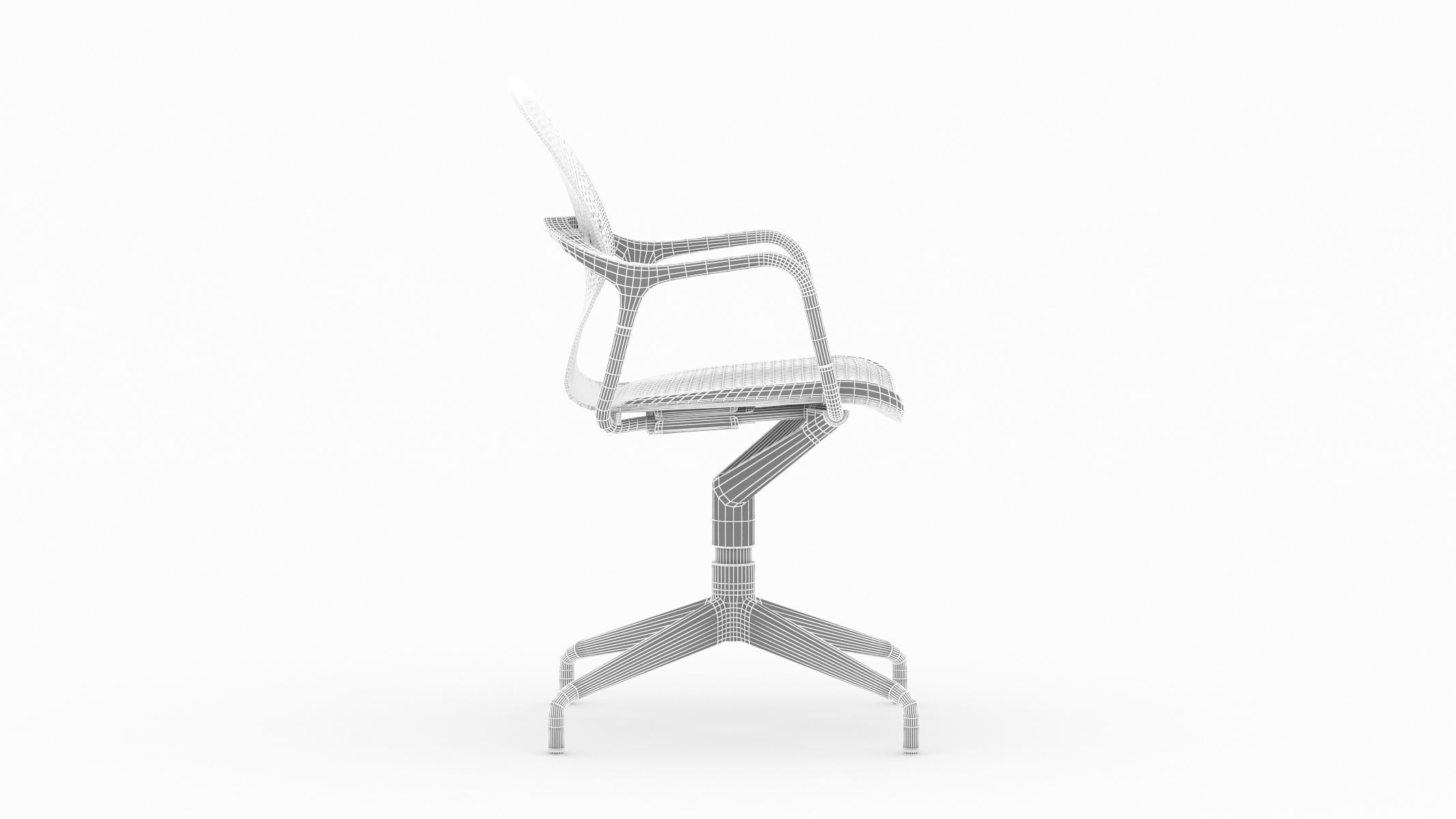 Herman Miller Keyn Chair 3D model_17