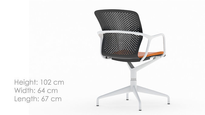 Herman Miller Keyn Chair 3D model 3