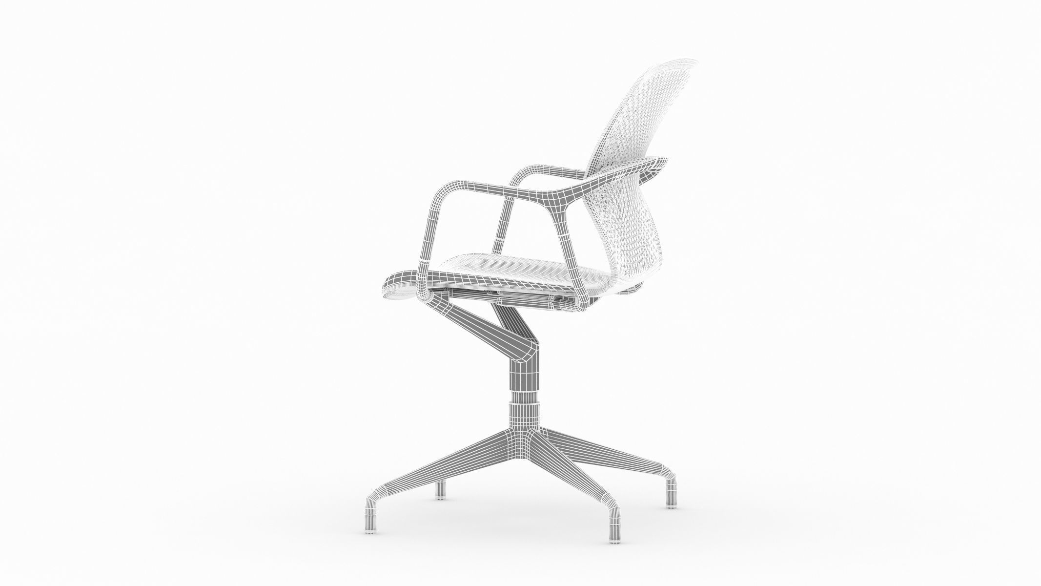 Herman Miller Keyn Chair 3D model_13