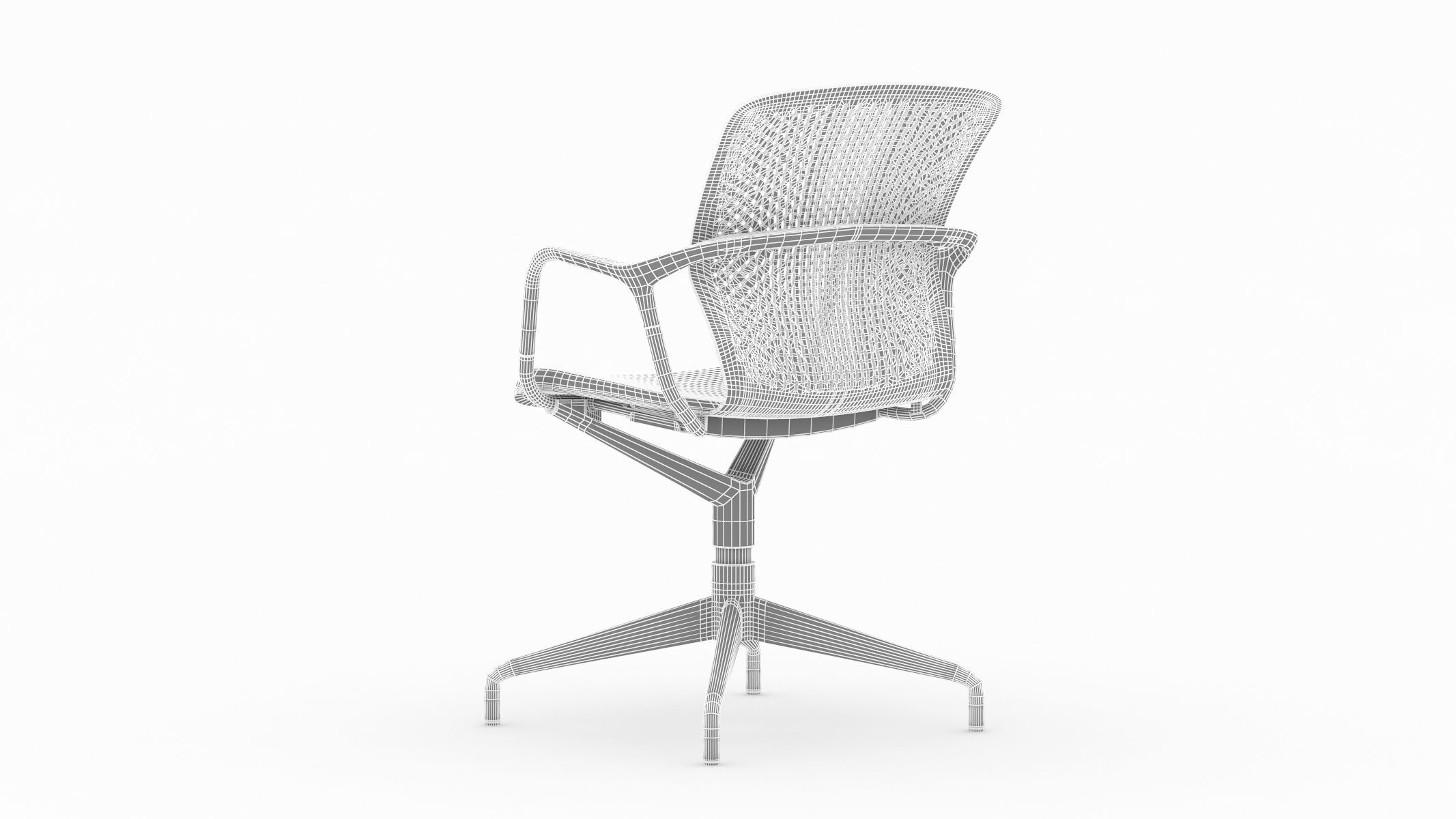 Herman Miller Keyn Chair 3D model_14