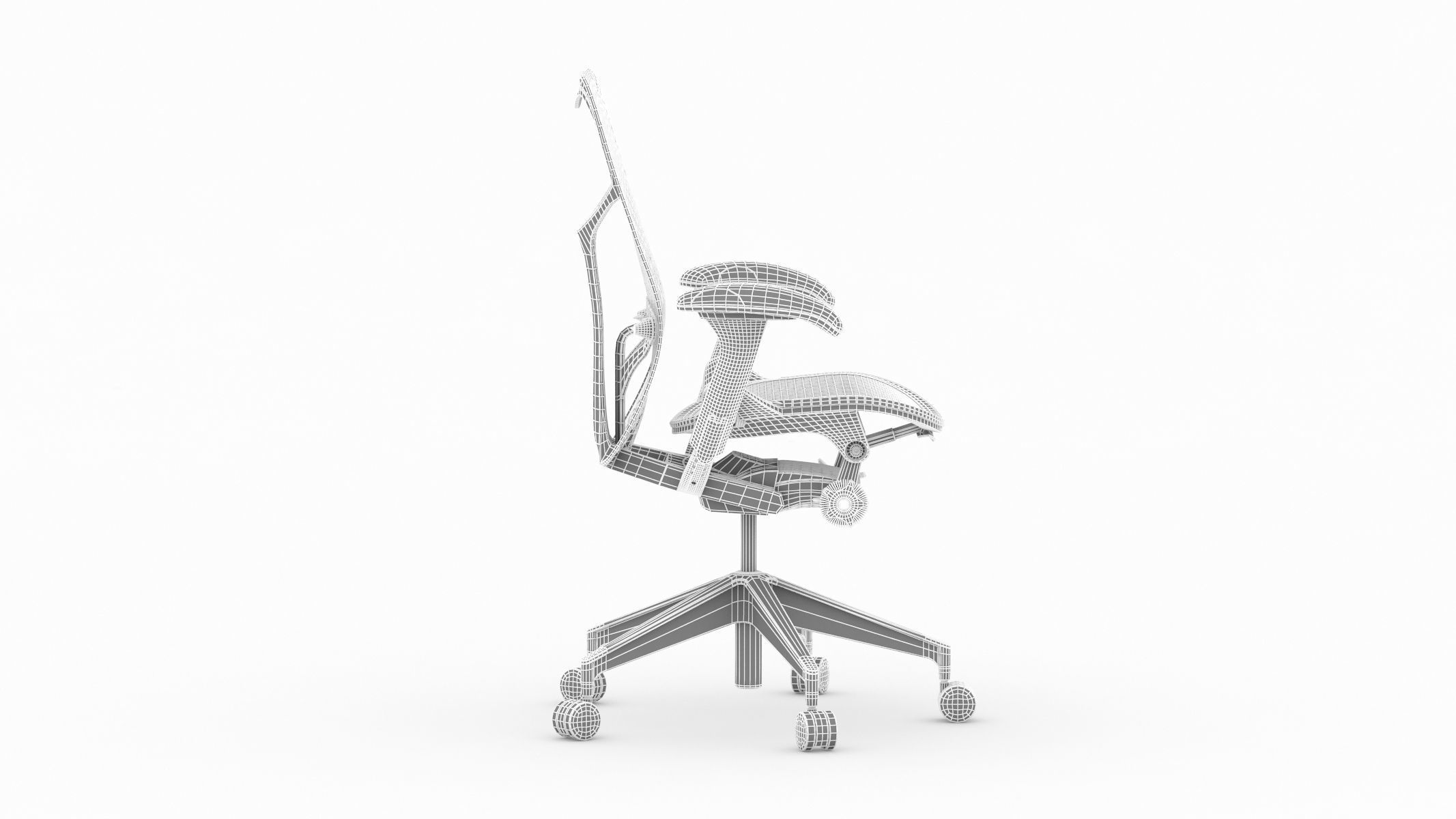 Herman Miller Mirra 2 3D model_32