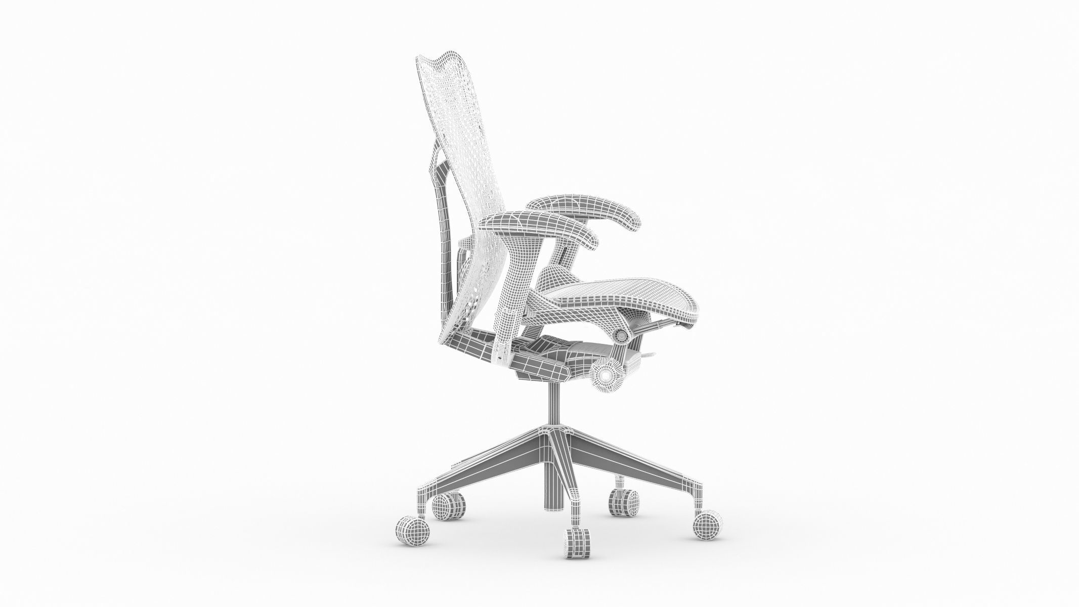 Herman Miller Mirra 2 3D model_33