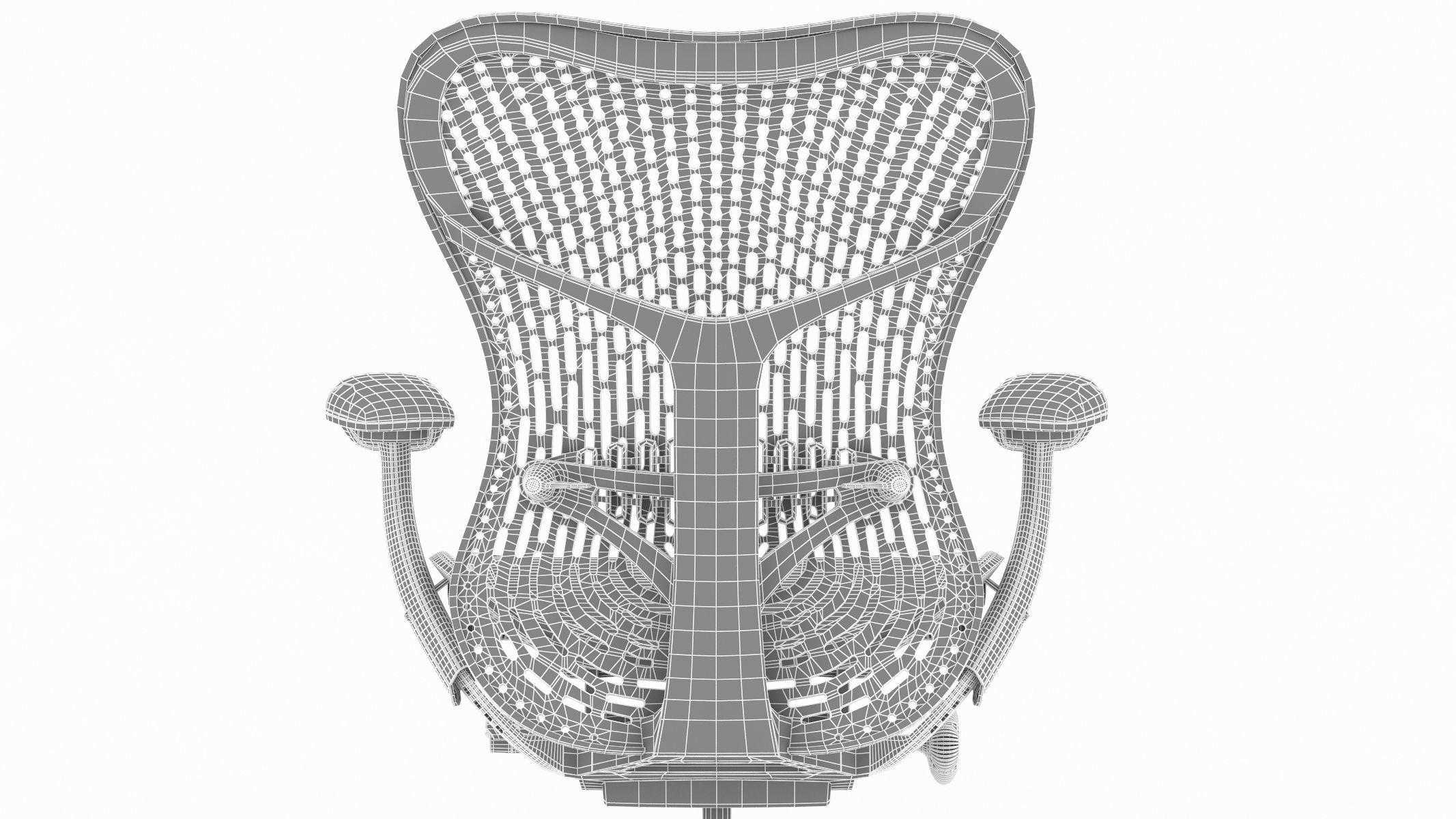 Herman Miller Mirra 2 3D model_41