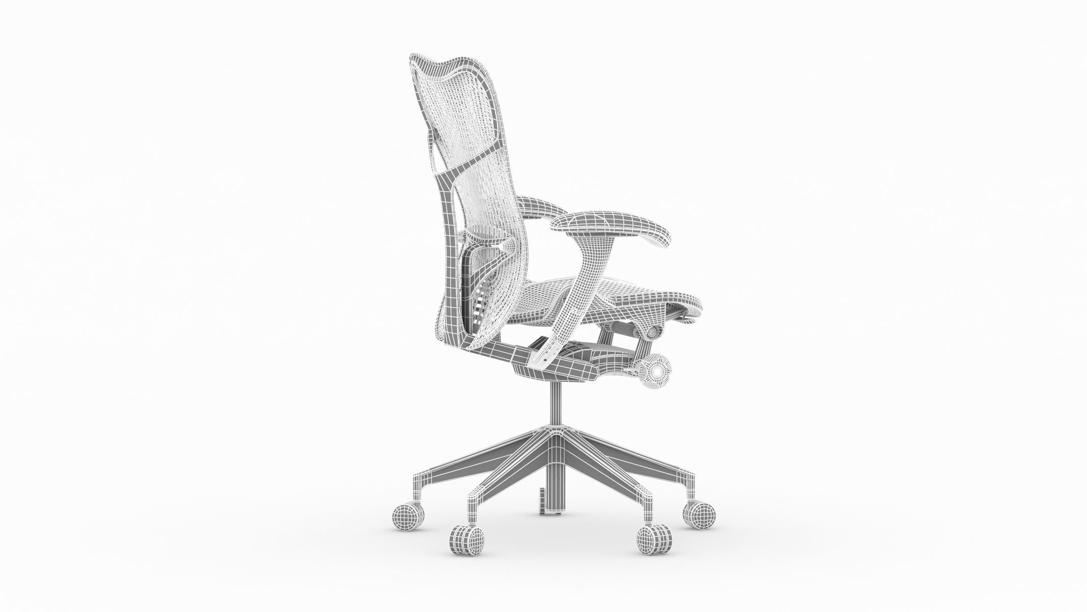 Herman Miller Mirra 2 3D model_31