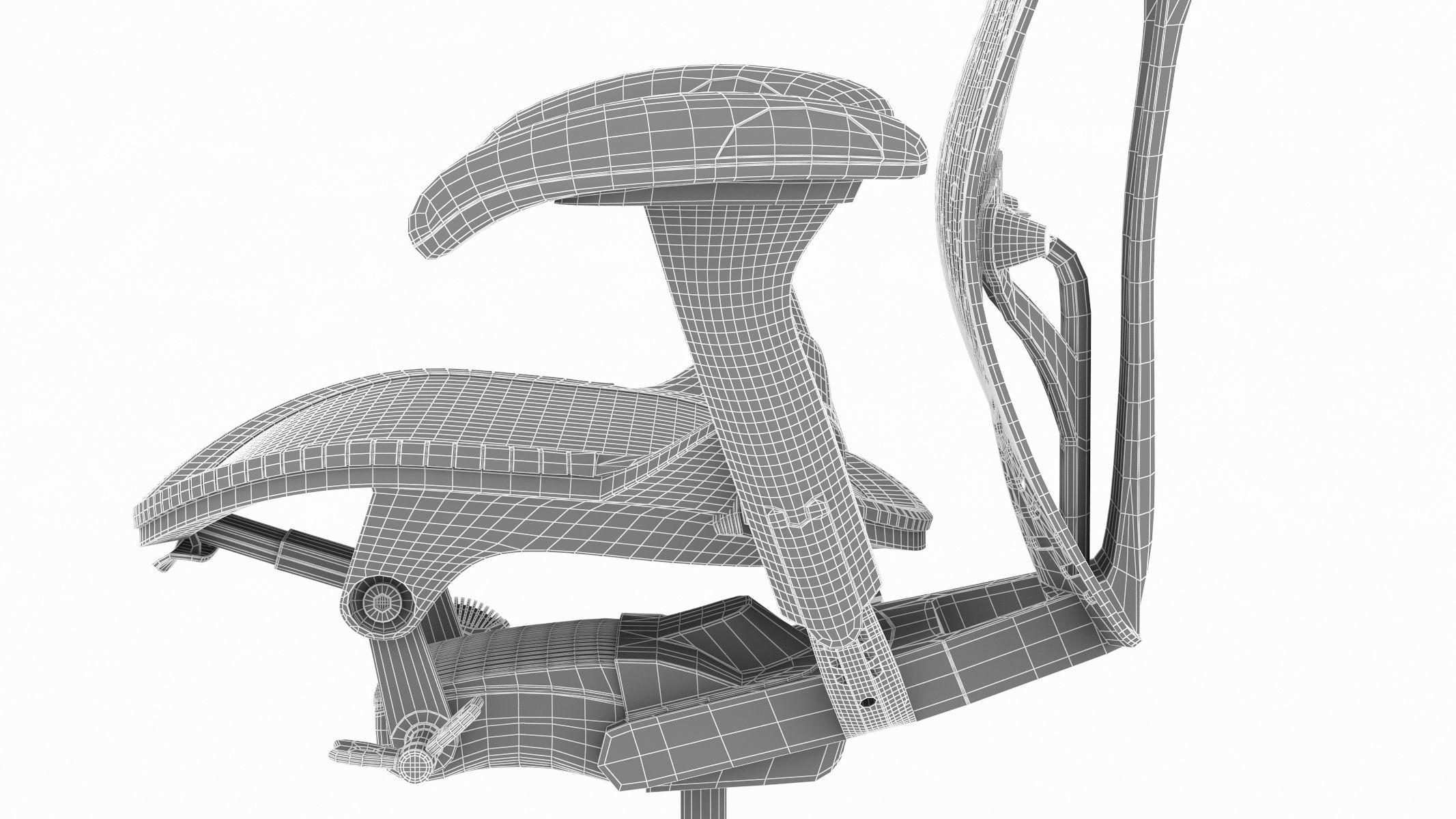 Herman Miller Mirra 2 3D model_39