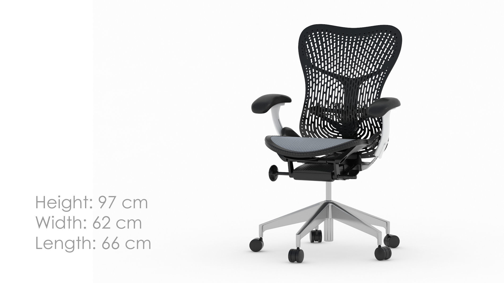 Herman Miller Mirra 2 3D model_2