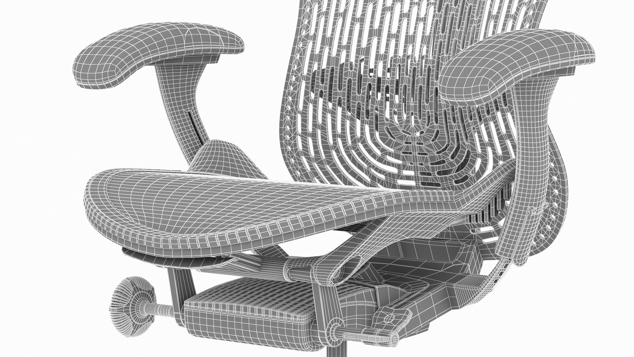 Herman Miller Mirra 2 3D model_38