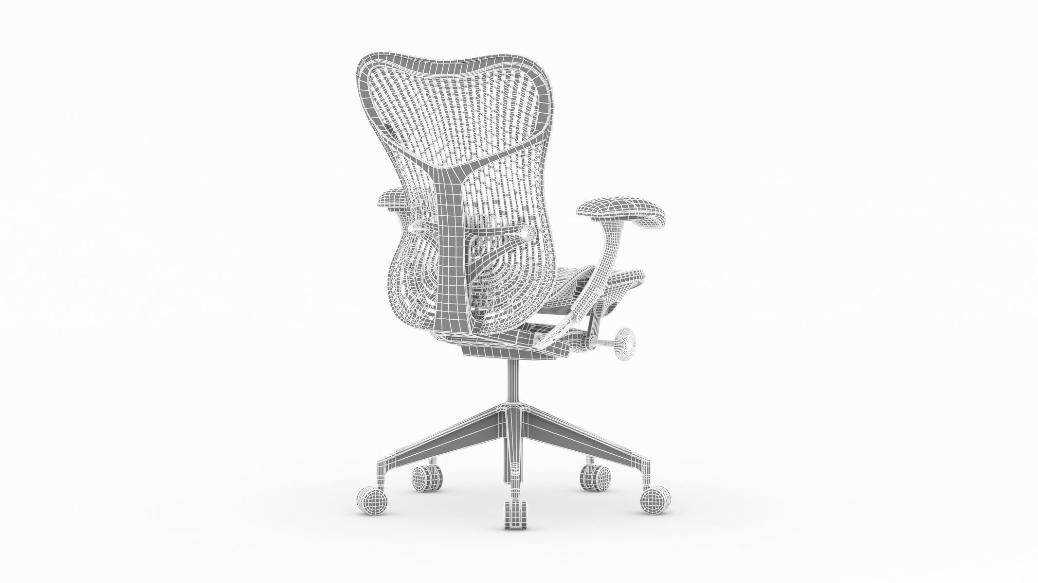 Herman Miller Mirra 2 3D model_30