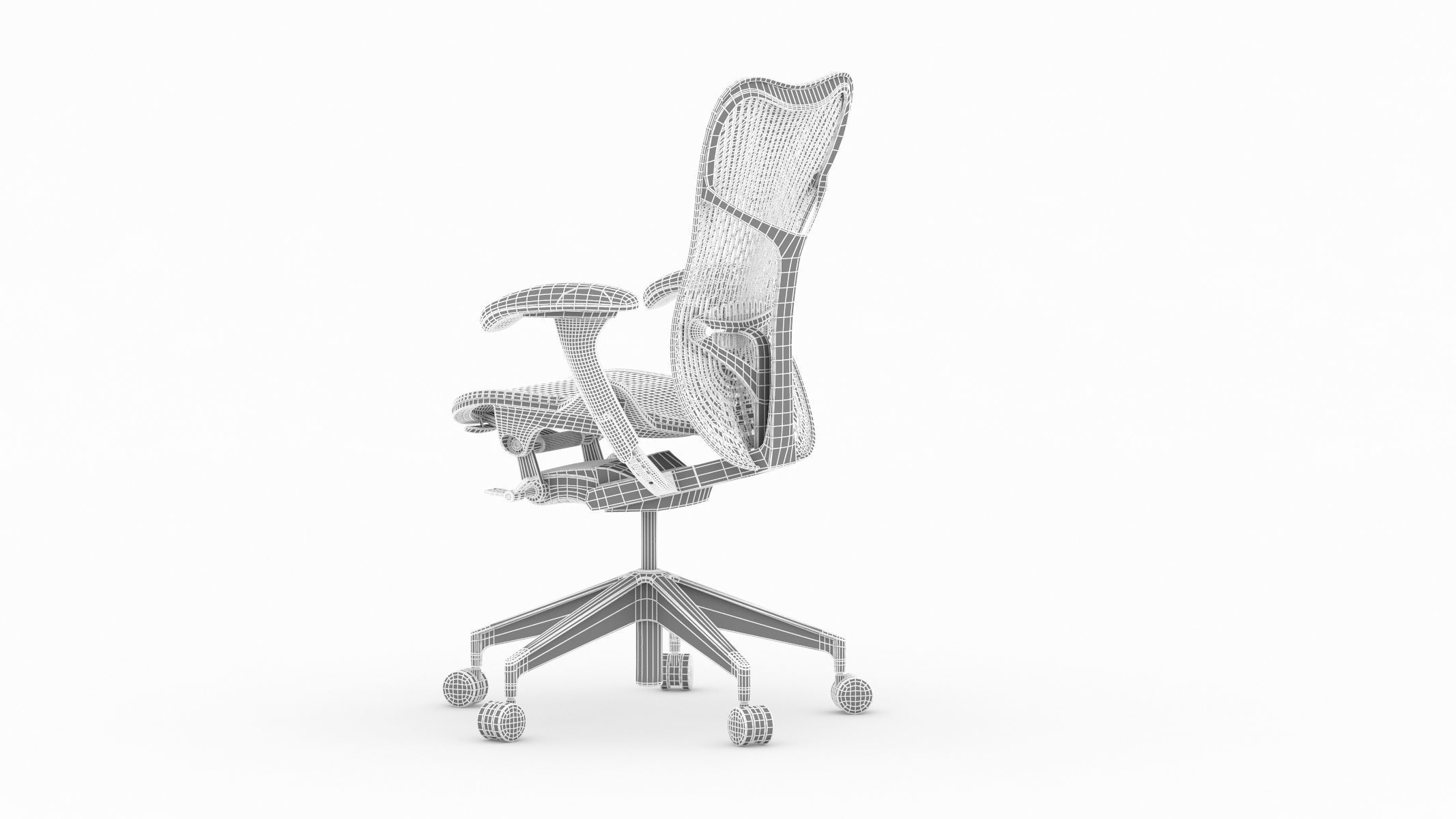Herman Miller Mirra 2 3D model_28