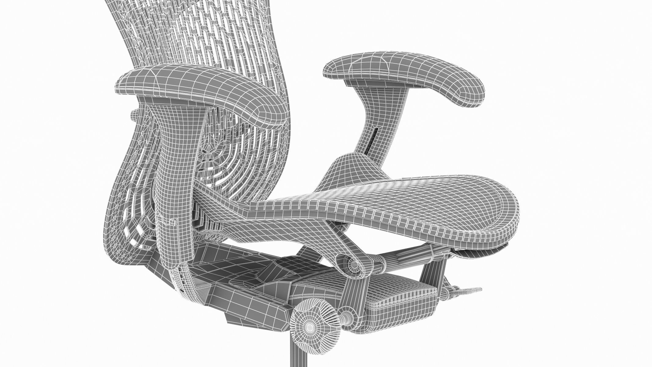 Herman Miller Mirra 2 3D model_43