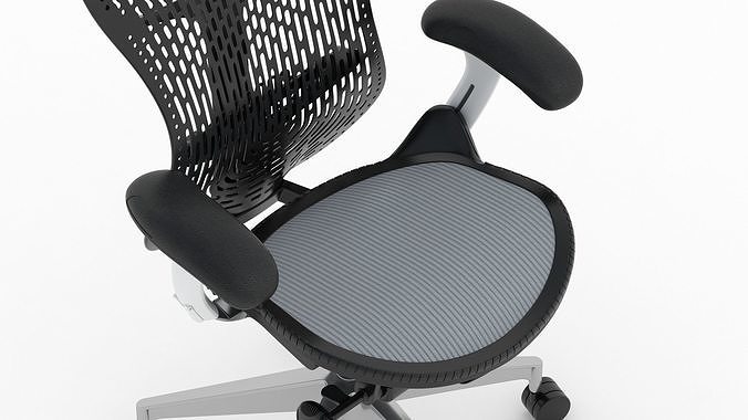 Herman Miller Mirra 2 3D model 7
