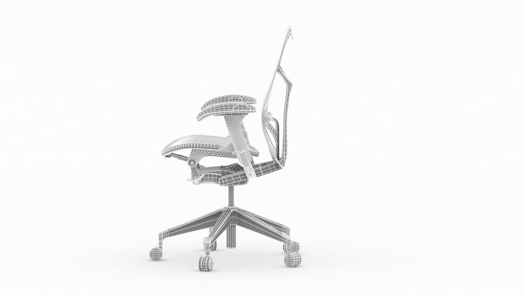 Herman Miller Mirra 2 3D model_27