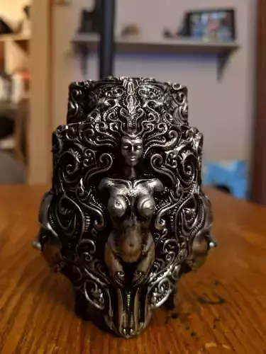 Ornate pen holder 3 3D print model