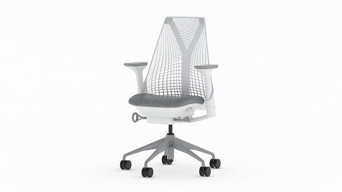 Herman Miller Sayl Chair 3D model 4