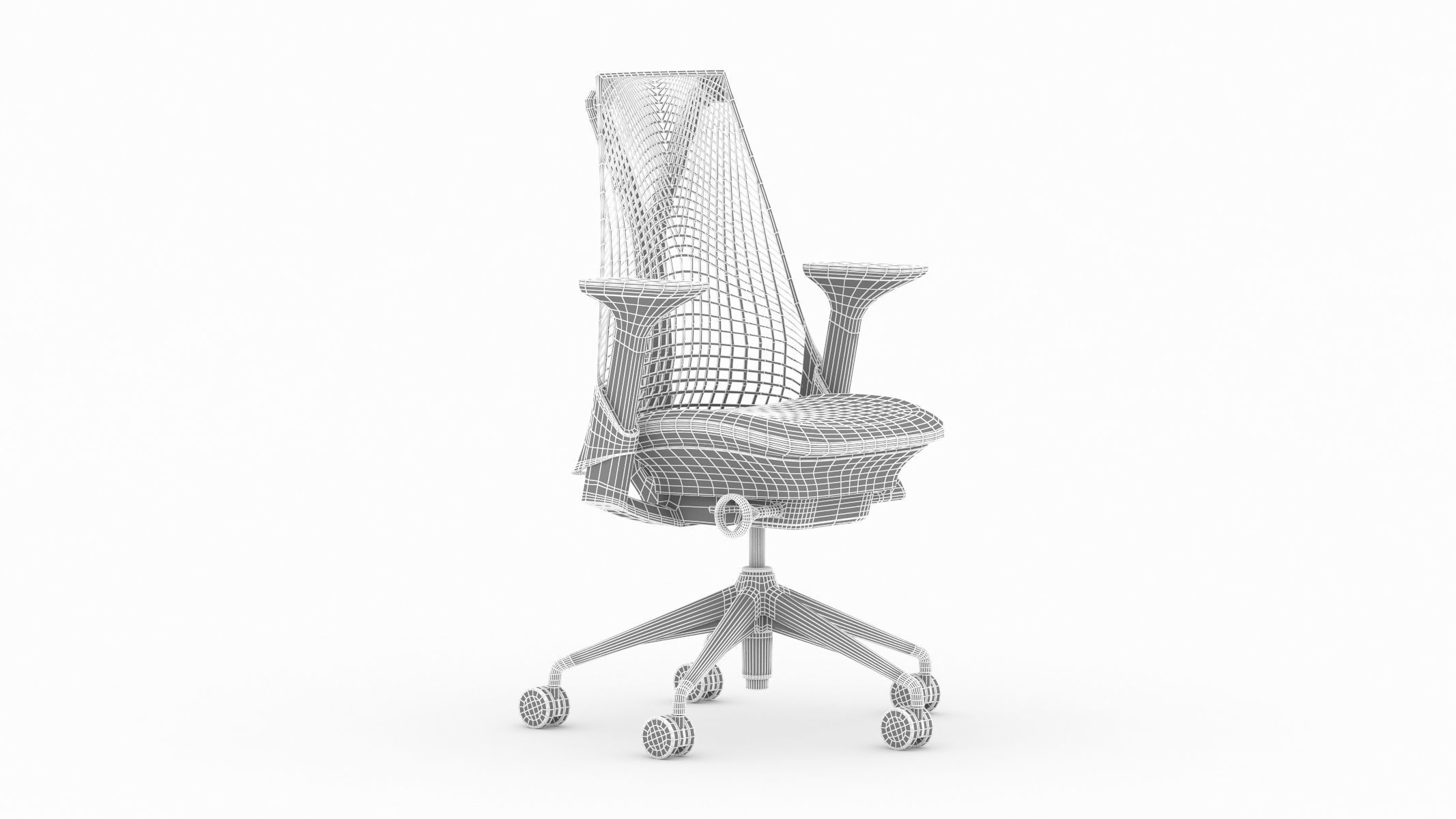 Herman Miller Sayl Chair 3D model_30
