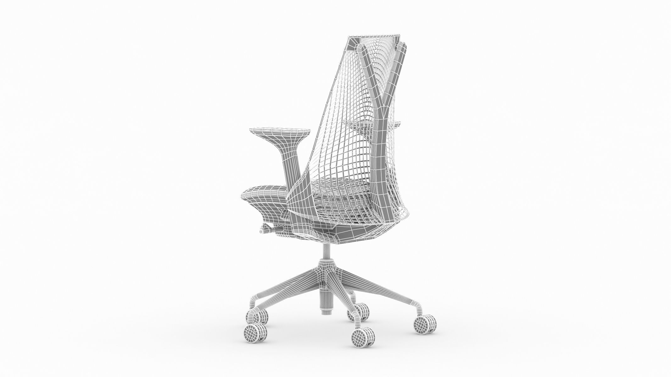 Herman Miller Sayl Chair 3D model_25