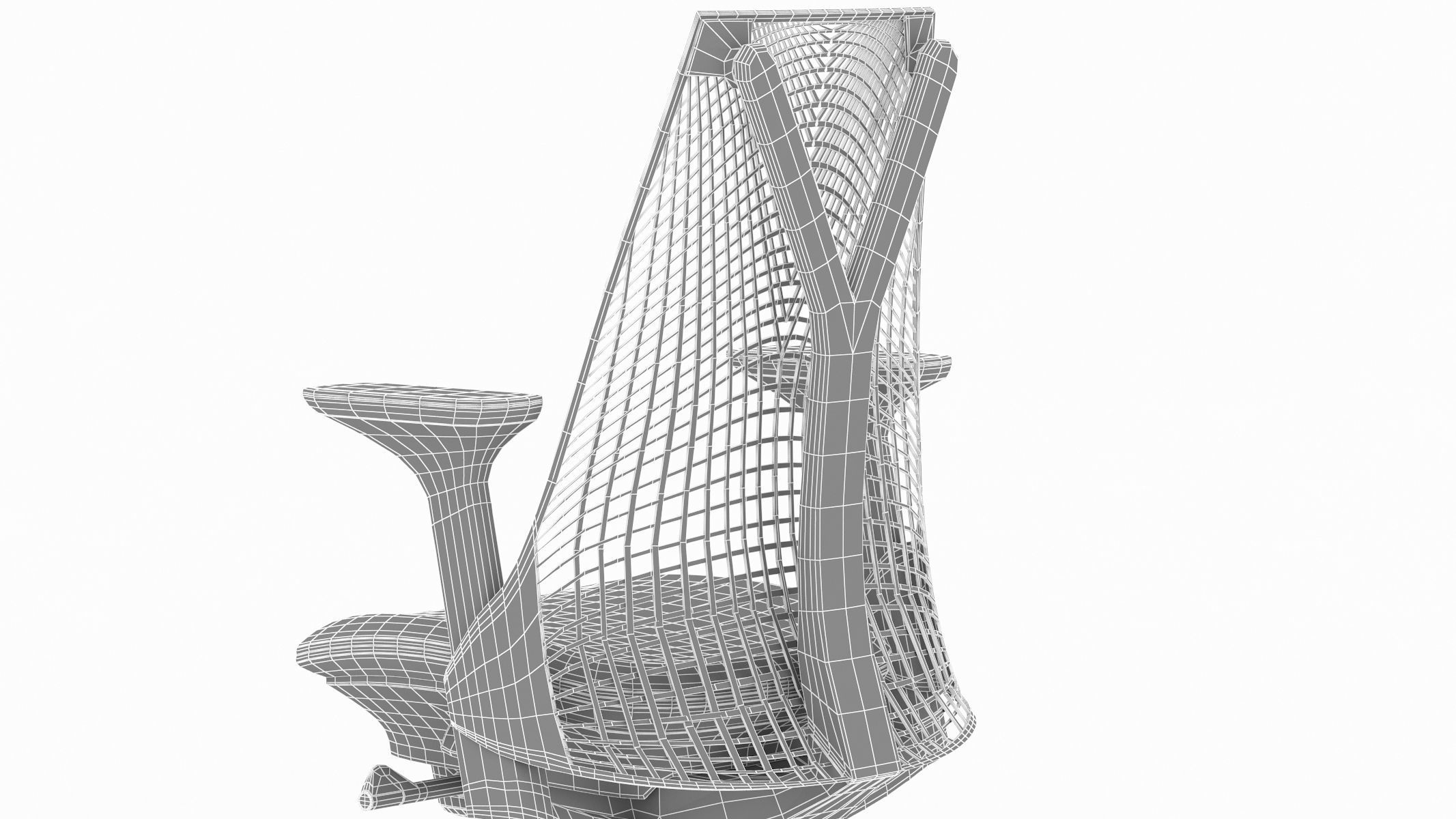 Herman Miller Sayl Chair 3D model_38