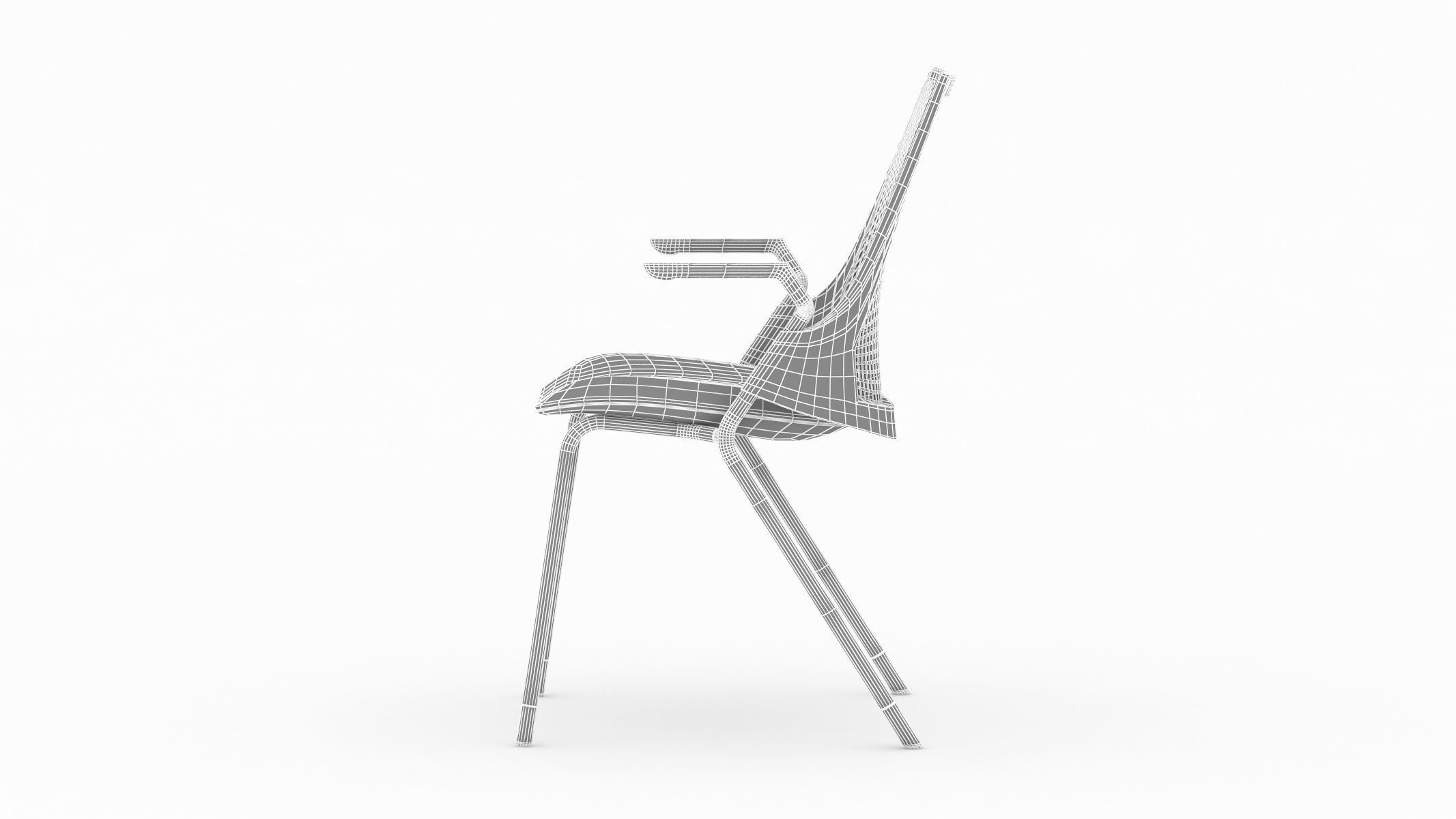 Herman Miller Sayl Side Chair 3D model_23