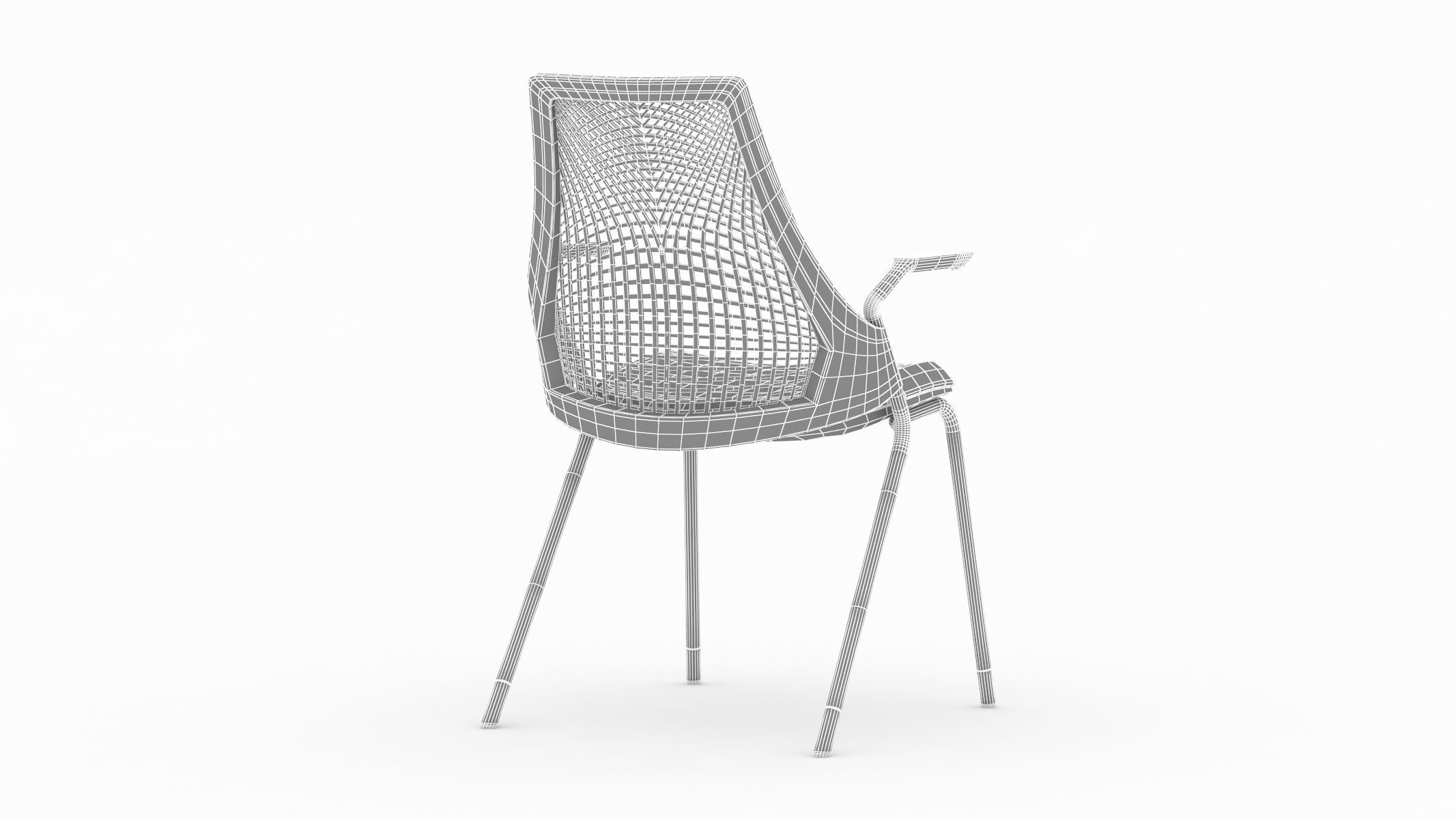 Herman Miller Sayl Side Chair 3D model_27