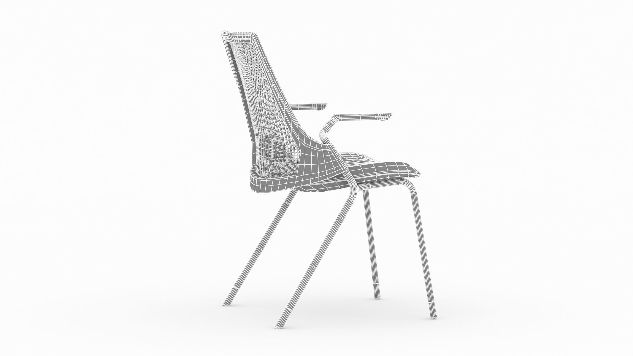 Herman Miller Sayl Side Chair 3D model_28