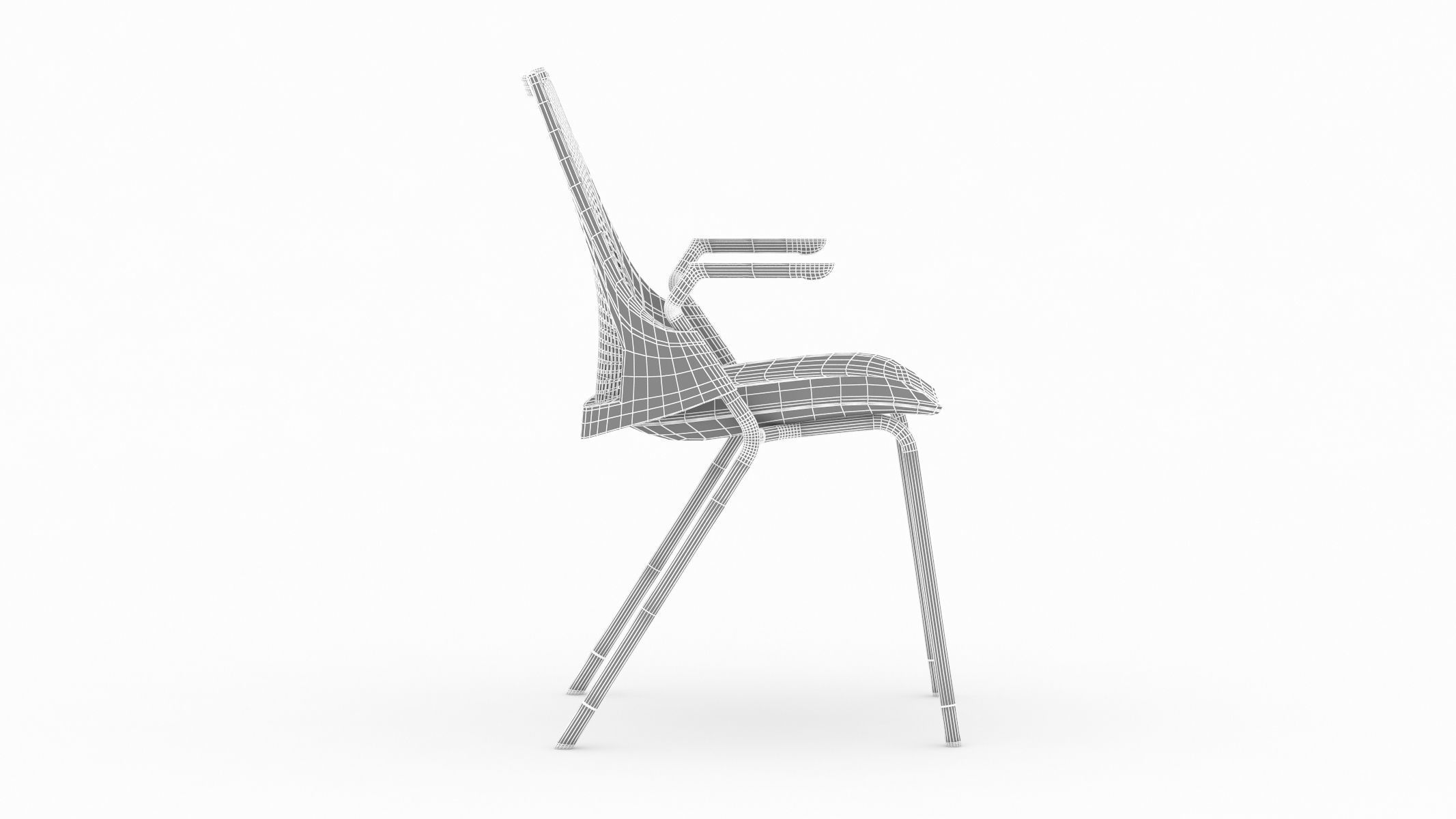 Herman Miller Sayl Side Chair 3D model_29