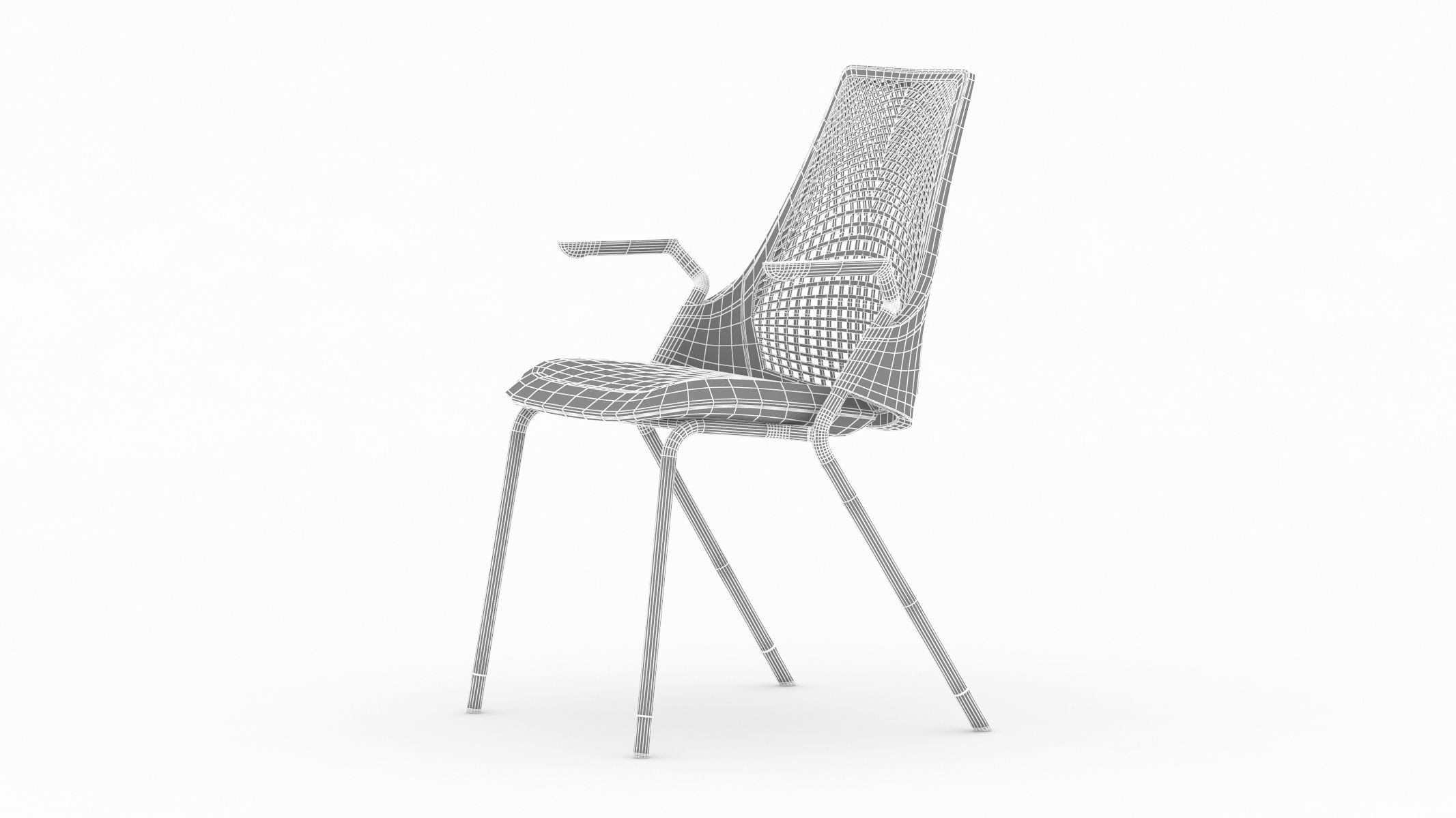 Herman Miller Sayl Side Chair 3D model_22