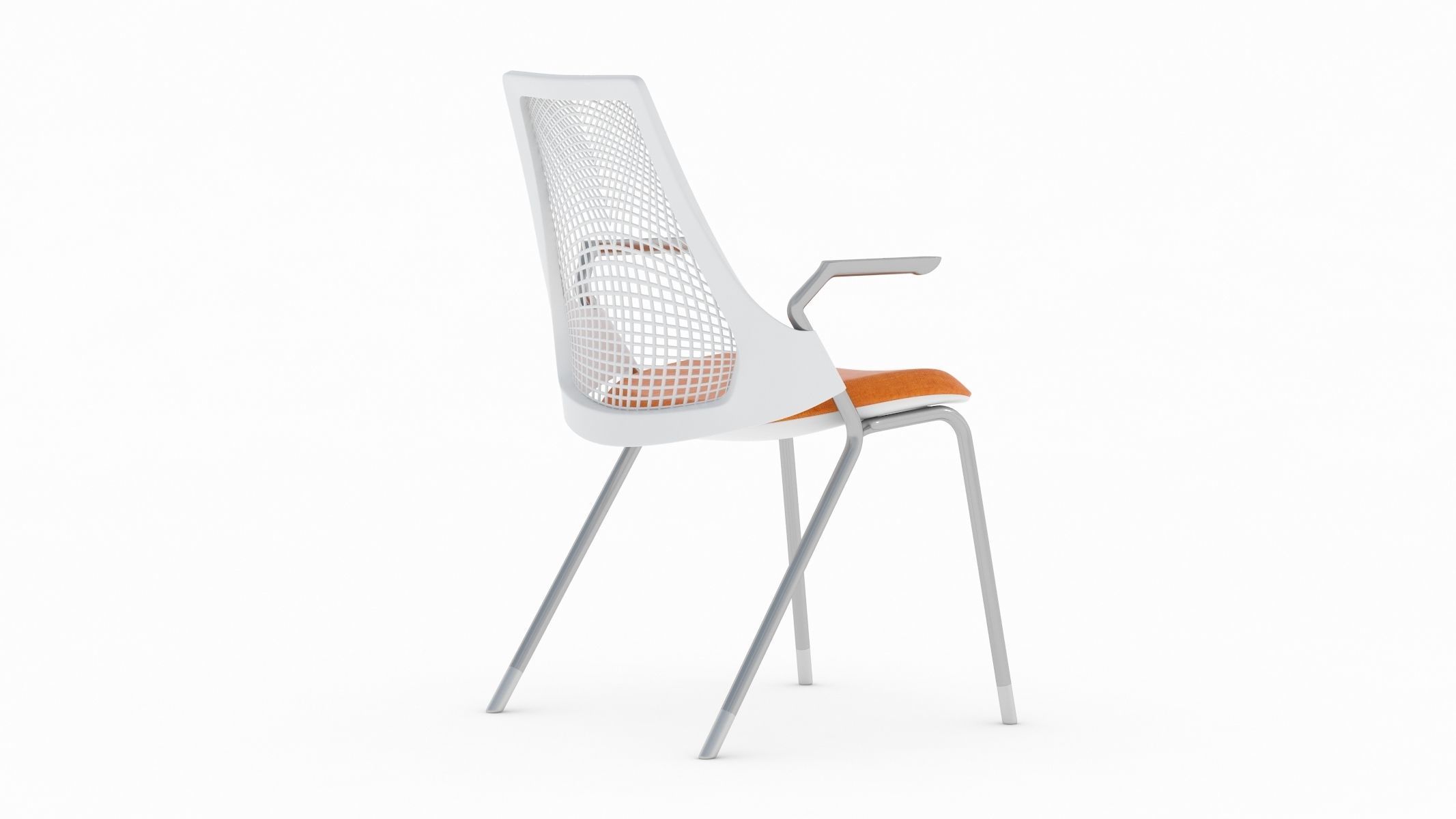 Herman Miller Sayl Side Chair 3D model_9