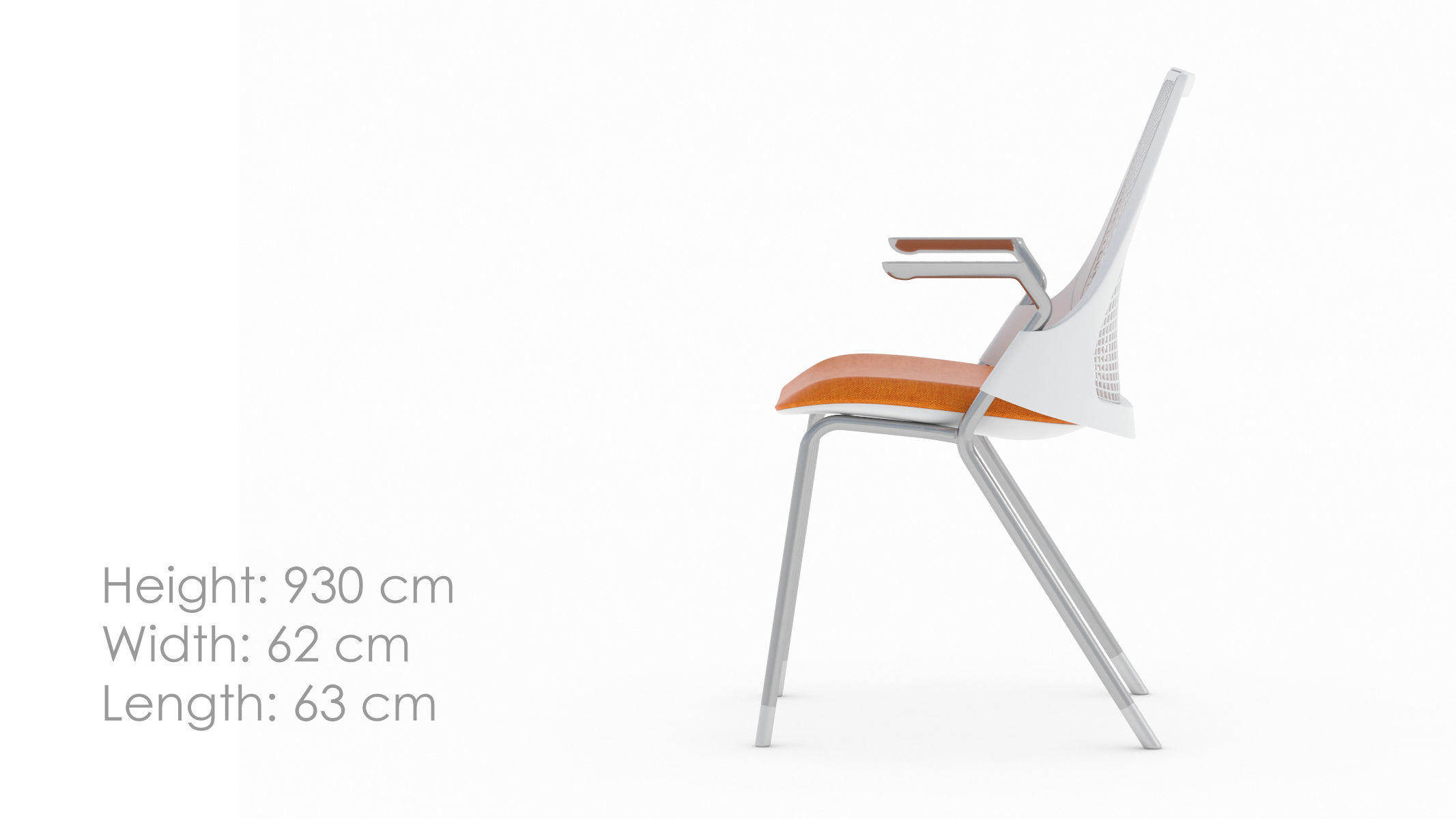 Herman Miller Sayl Side Chair 3D model_2