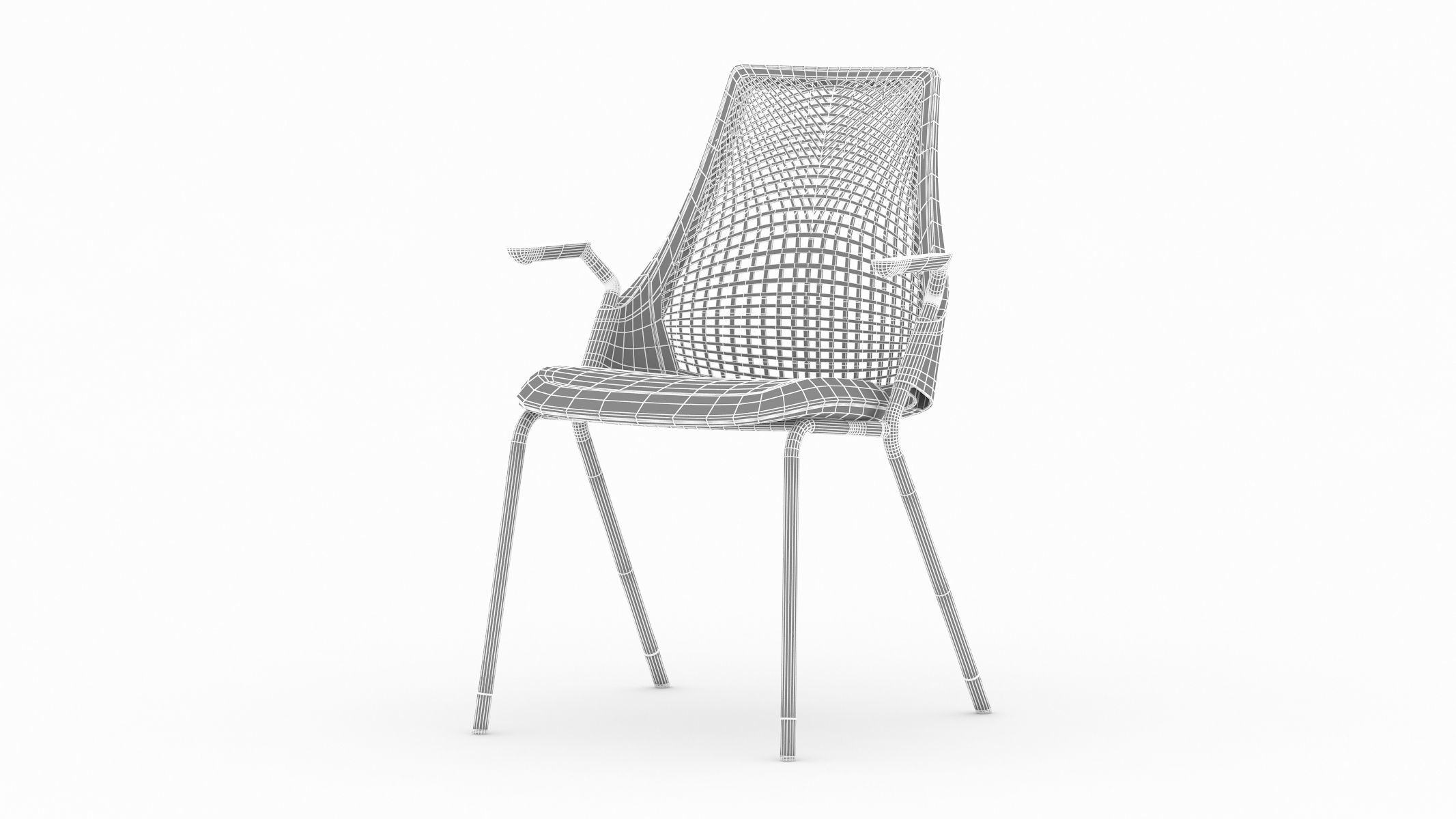 Herman Miller Sayl Side Chair 3D model_1