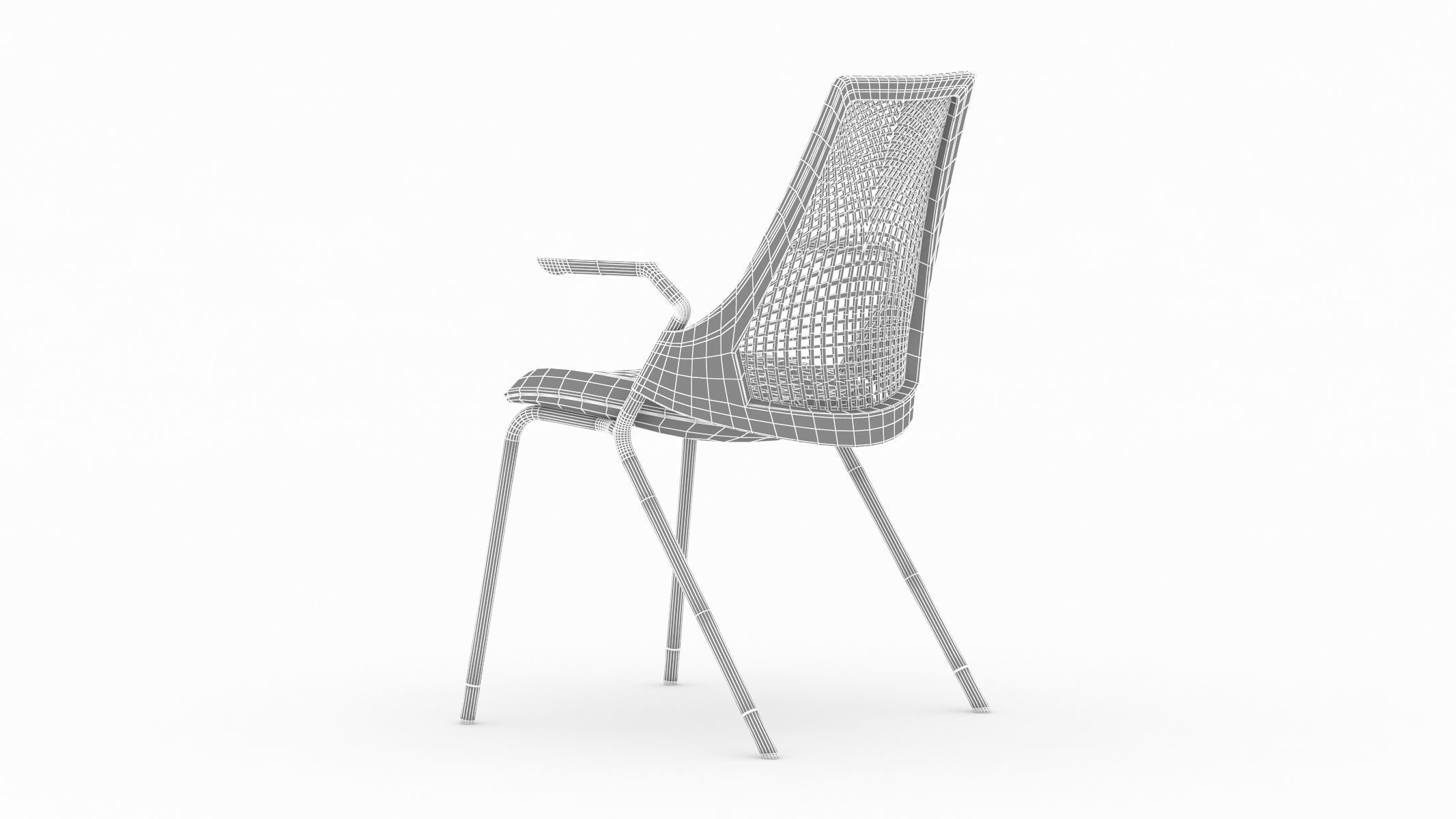 Herman Miller Sayl Side Chair 3D model_25