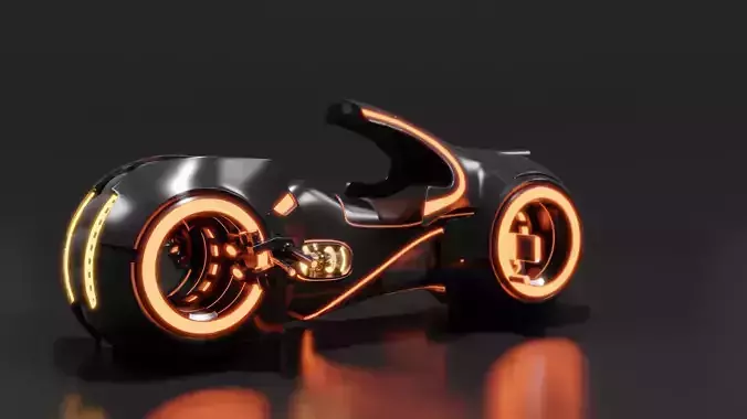 Tron Bike Free 3D model