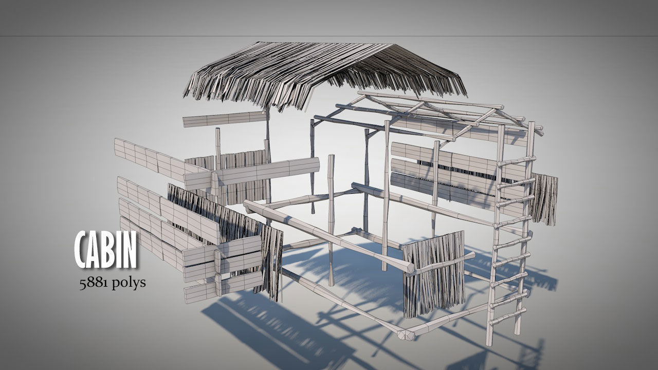 Rock House 2 3D model_11