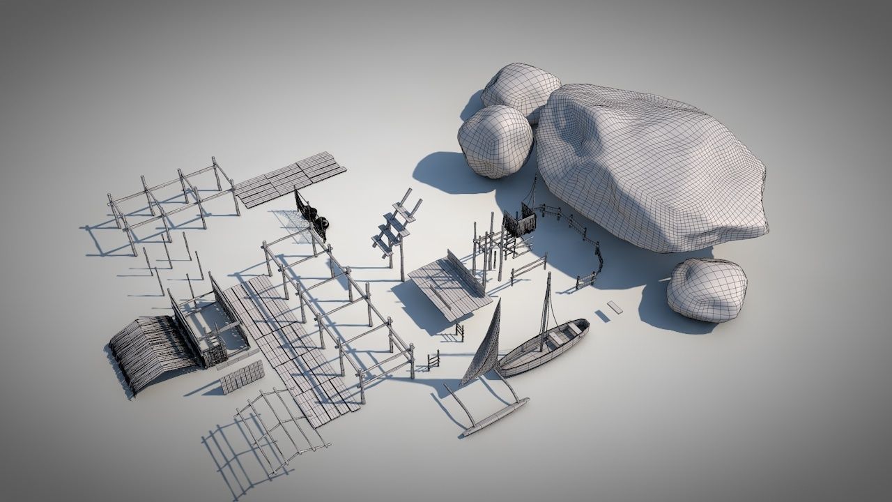 Rock House 2 3D model_21