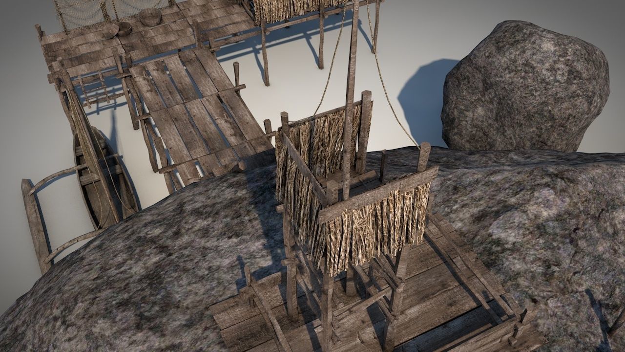 Rock House 2 3D model_10