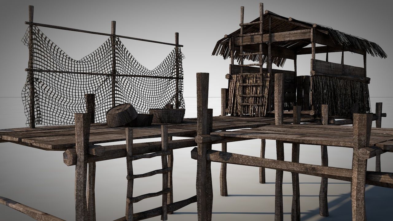 Rock House 2 3D model_3