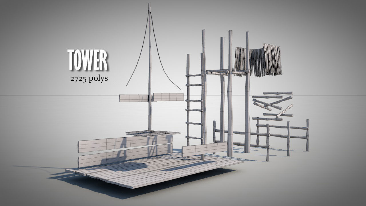 Rock House 2 3D model_16