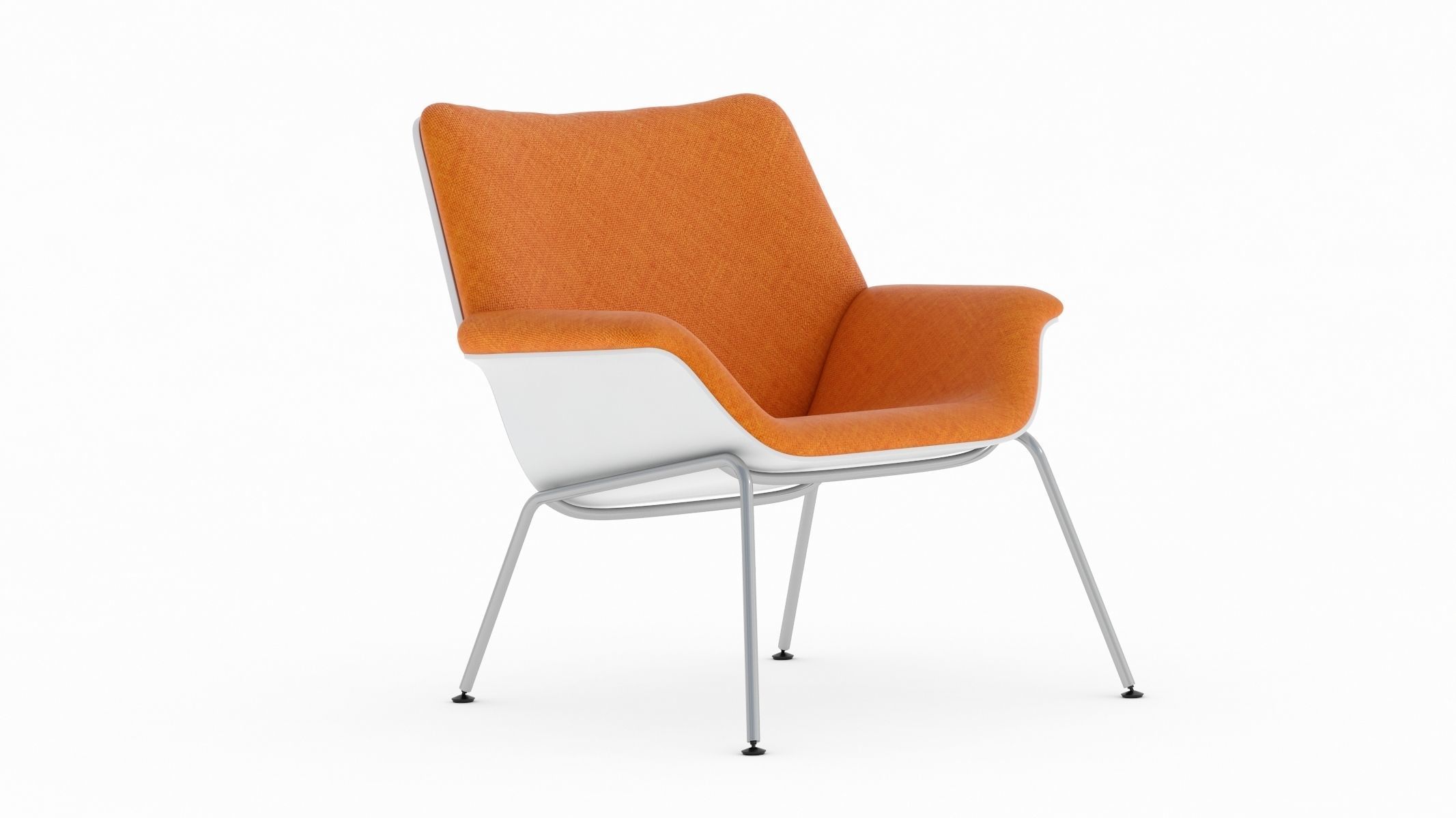 Herman Miller Swoop Lounge Chair 3D model_11