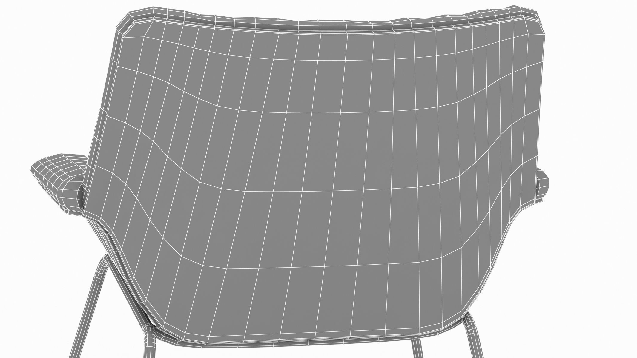 Herman Miller Swoop Lounge Chair 3D model_36