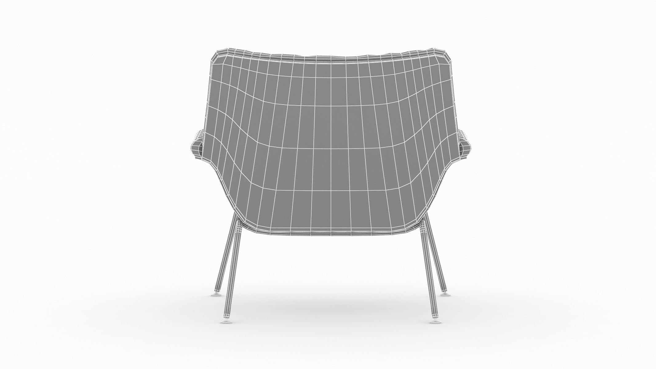 Herman Miller Swoop Lounge Chair 3D model_26