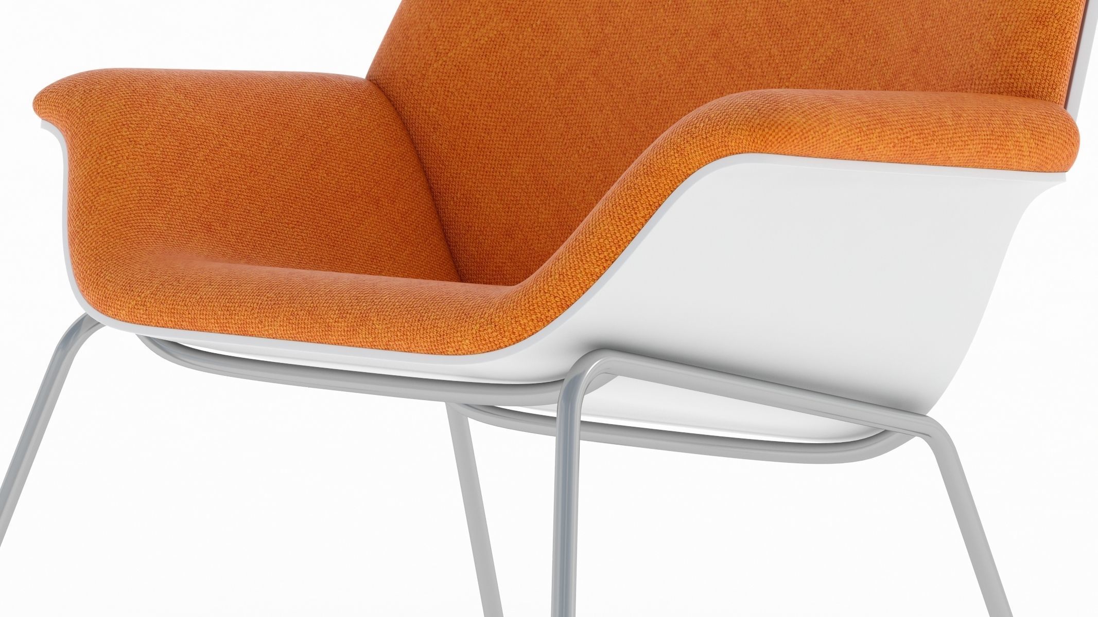 Herman Miller Swoop Lounge Chair 3D model_14