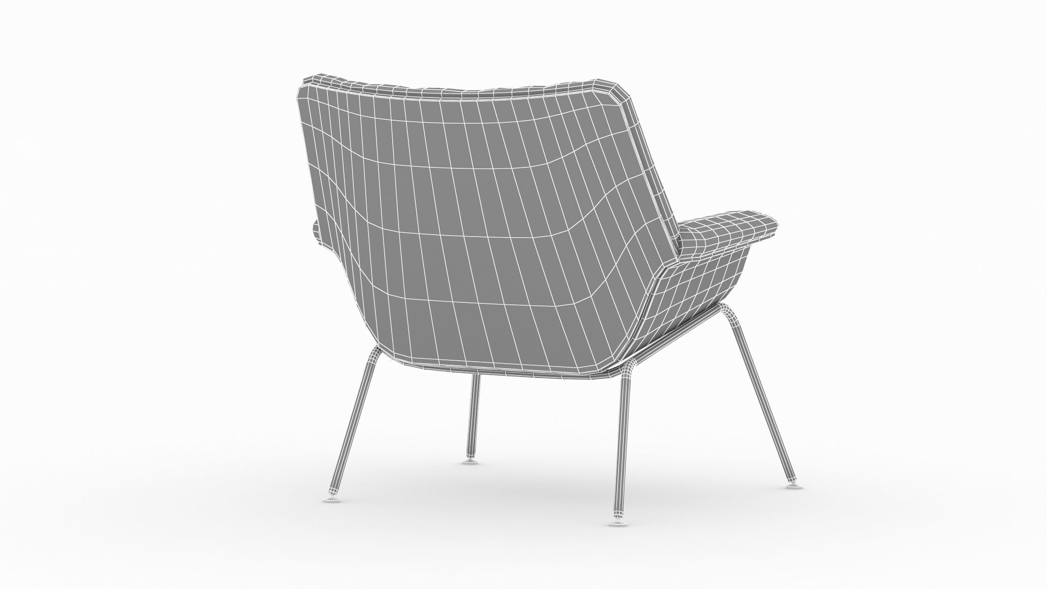 Herman Miller Swoop Lounge Chair 3D model_27