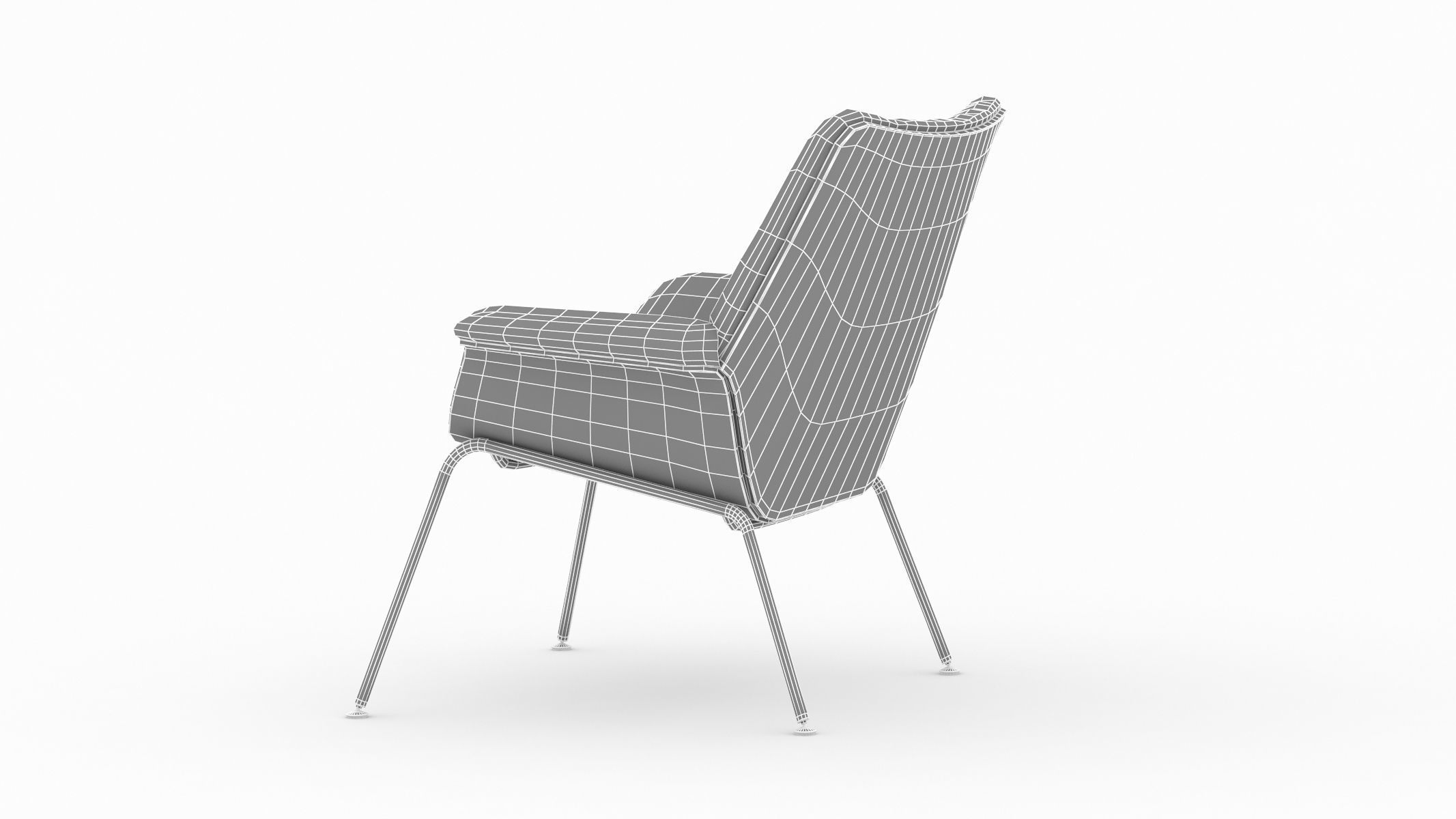 Herman Miller Swoop Lounge Chair 3D model_24
