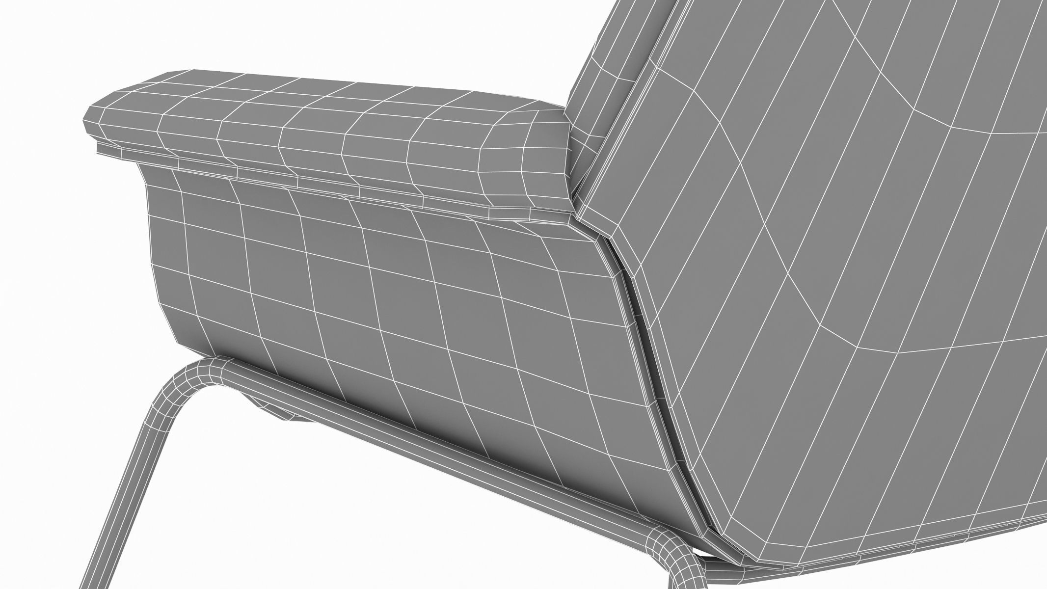 Herman Miller Swoop Lounge Chair 3D model_35